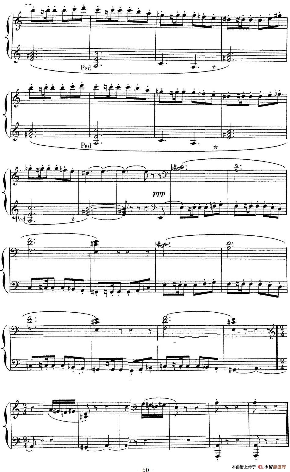 Carmen for Solo Piano(卡门全剧钢琴独奏版)(No.9)(1)_原文件名:卡门全剧钢琴独奏版 _页面_052.jpg