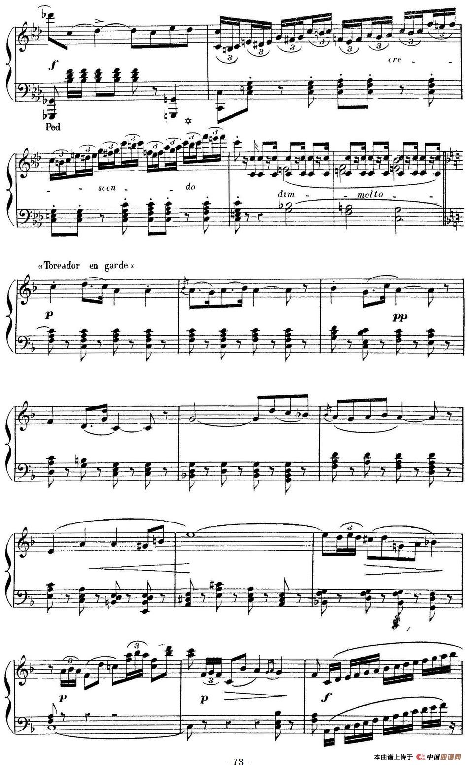 Carmen for Solo Piano(卡门全剧钢琴独奏版)(No.14)(1)_原文件名:卡门全剧钢琴独奏版 _页面_075.jpg