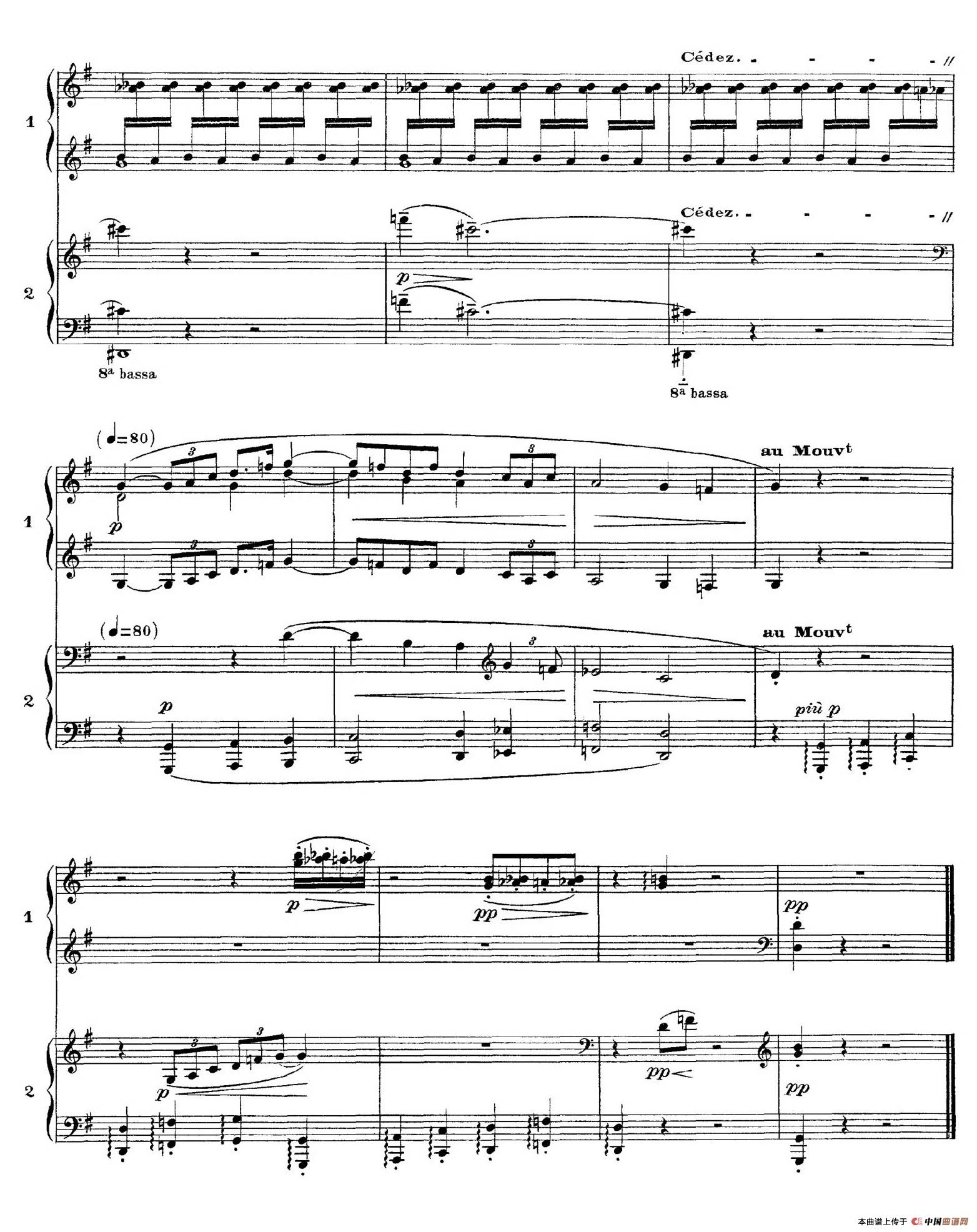 Six Epigraphes Antiques(6首古代墓志铭·四手联弹·Ⅵ)(1)_原文件名:030.jpg