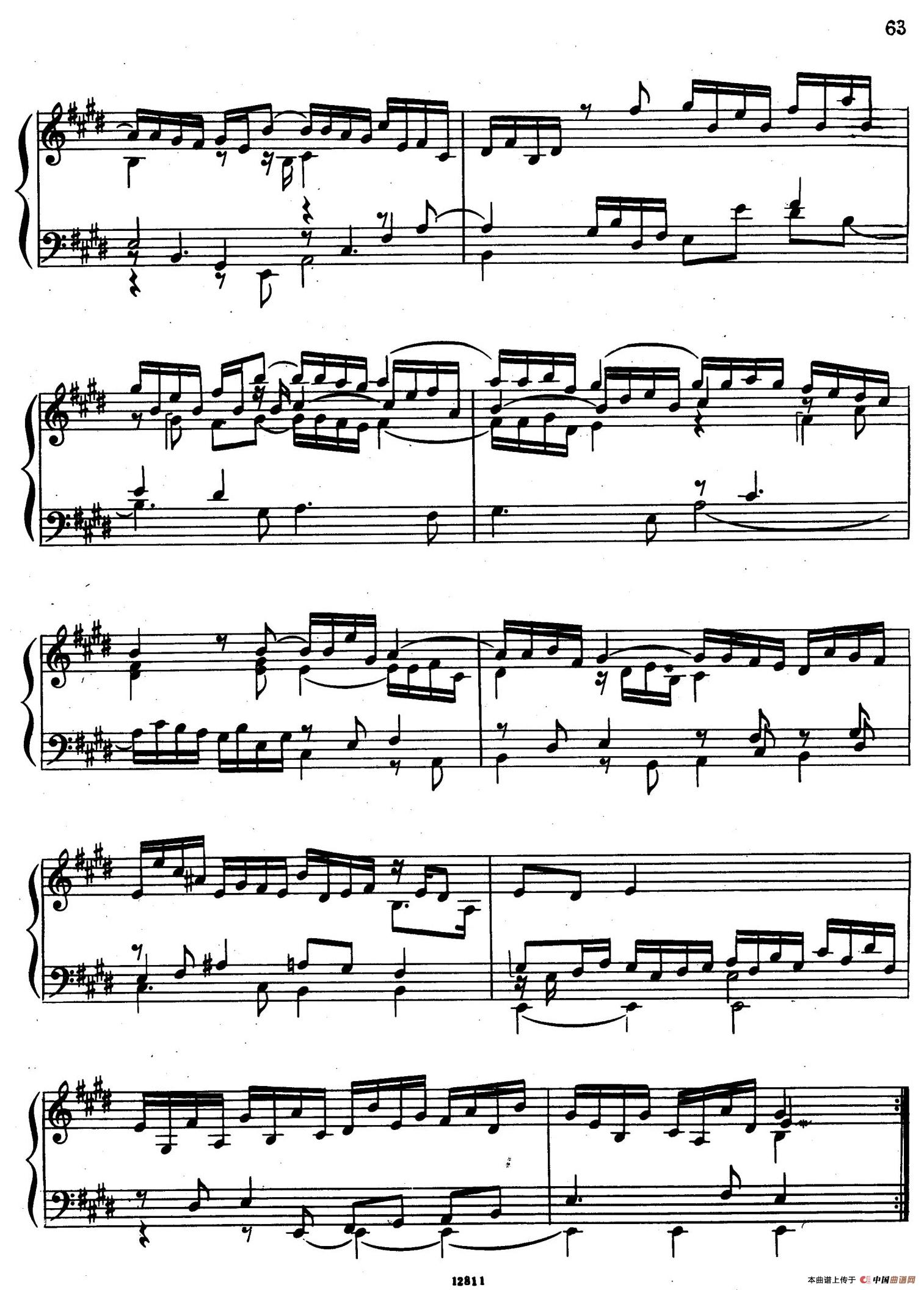 Suite No.5 in E Major HWV 430(E大调第五组曲)(1)_原文件名:005.jpg