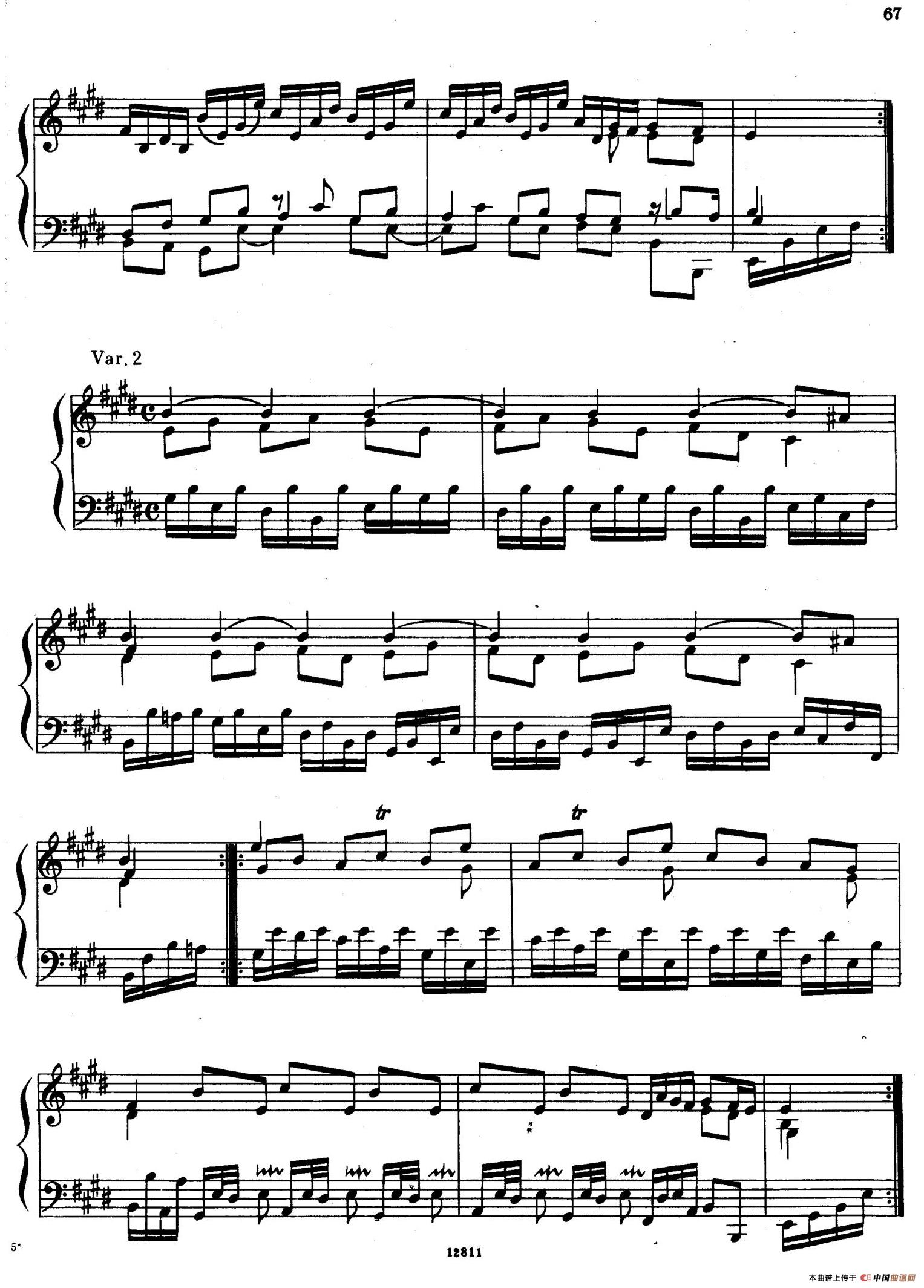 Suite No.5 in E Major HWV 430(E大调第五组曲)(1)_原文件名:009.jpg