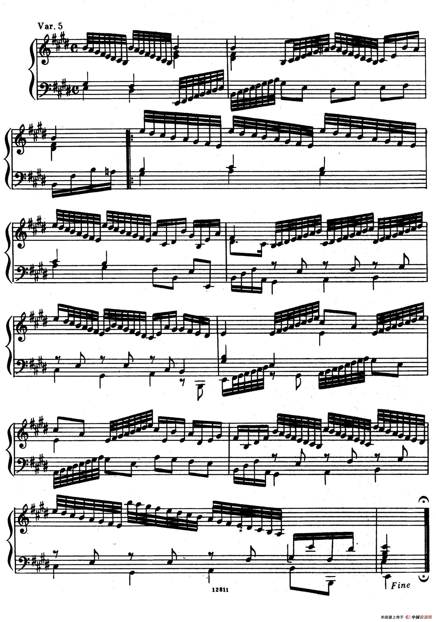 Suite No.5 in E Major HWV 430(E大调第五组曲)(1)_原文件名:011.jpg