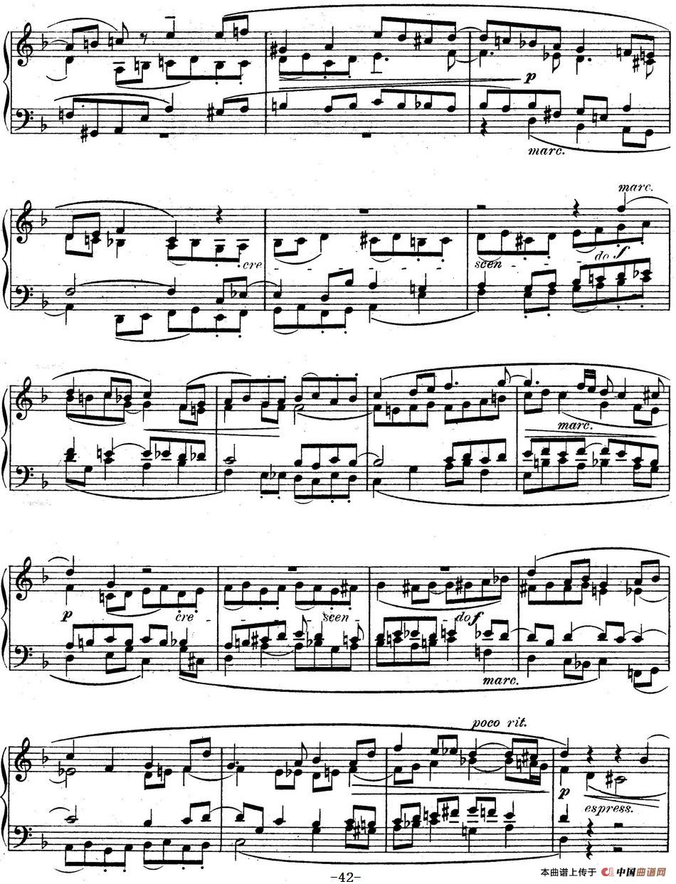 6 Preludes and Fugues Op.99(6首前奏曲与赋格·6)(1)_原文件名:6 Preludes and Fugues Op.99_页面_42.jpg