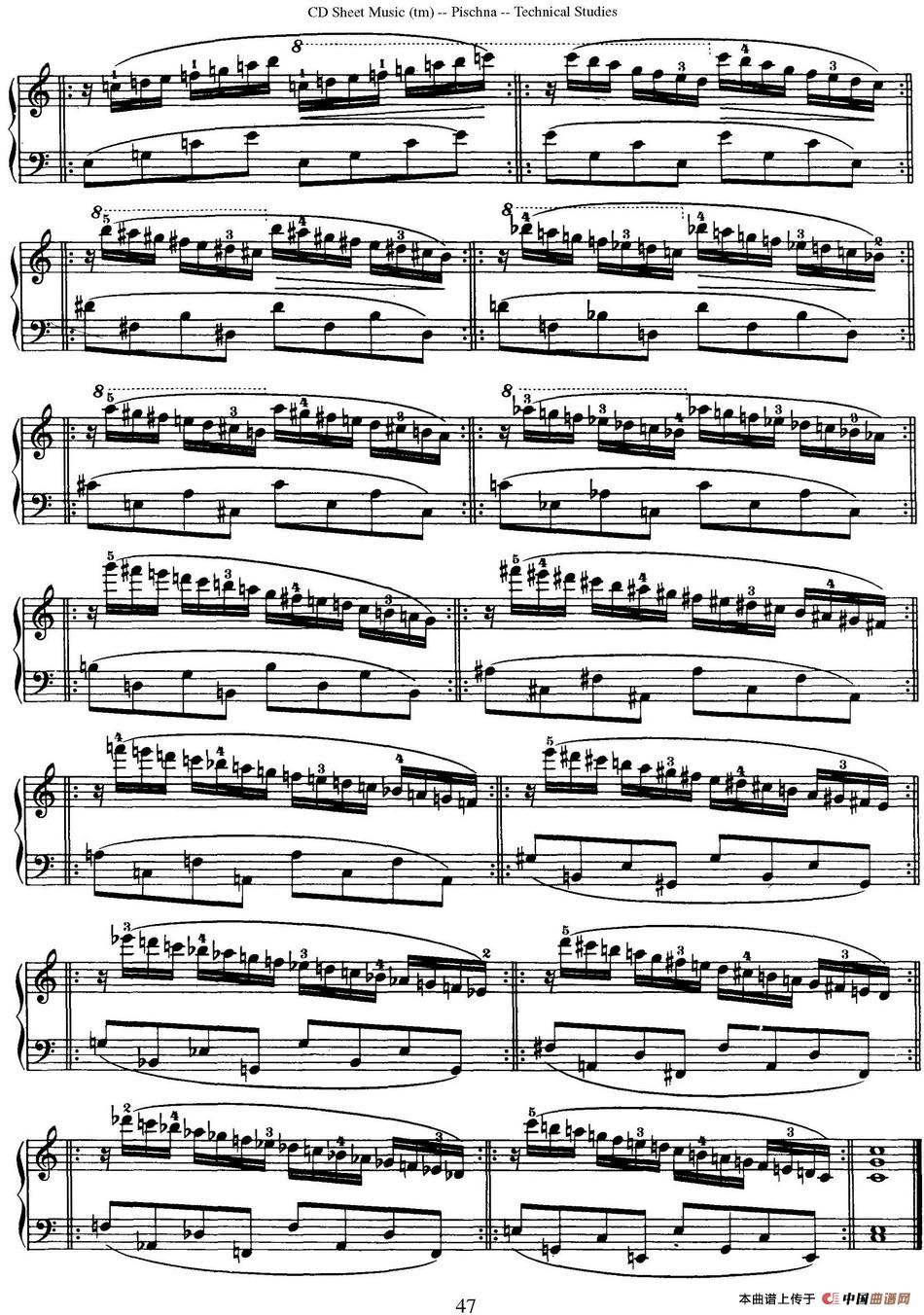 Technical Studies 60 Progressive Exercises (60首钢琴循序渐进练习曲 P41——50)(1)_原文件名:Technical Studies 60 Progressive Exercises60首钢琴循序渐进练习曲_页面_47.jpg