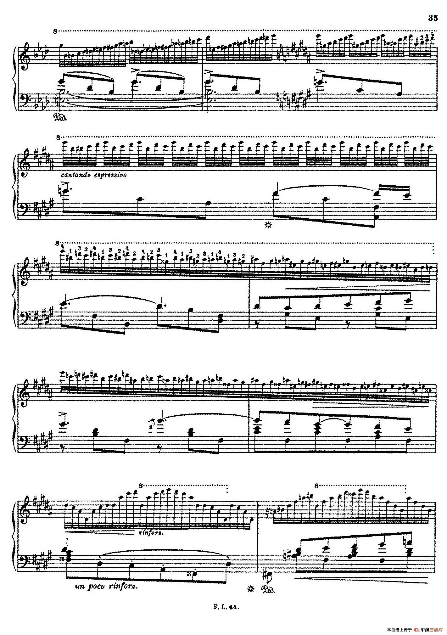 Album d'un Voyageur S.156(旅行者札记·第一册)(印象与诗篇·3. 在泉水边 Au bord d'une source)(1)_原文件名:031.jpg