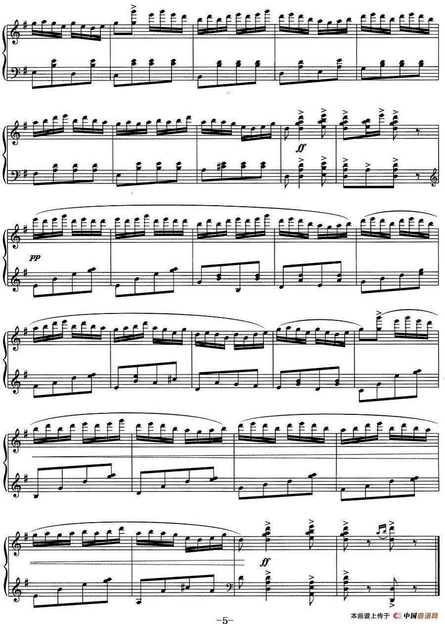 《炎黄风情》钢琴组曲 2.小放牛(1)_原文件名:《炎黄风情》钢琴曲 2.小放牛(正谱) 鲍元恺曲 朱培宾改编5.jpg