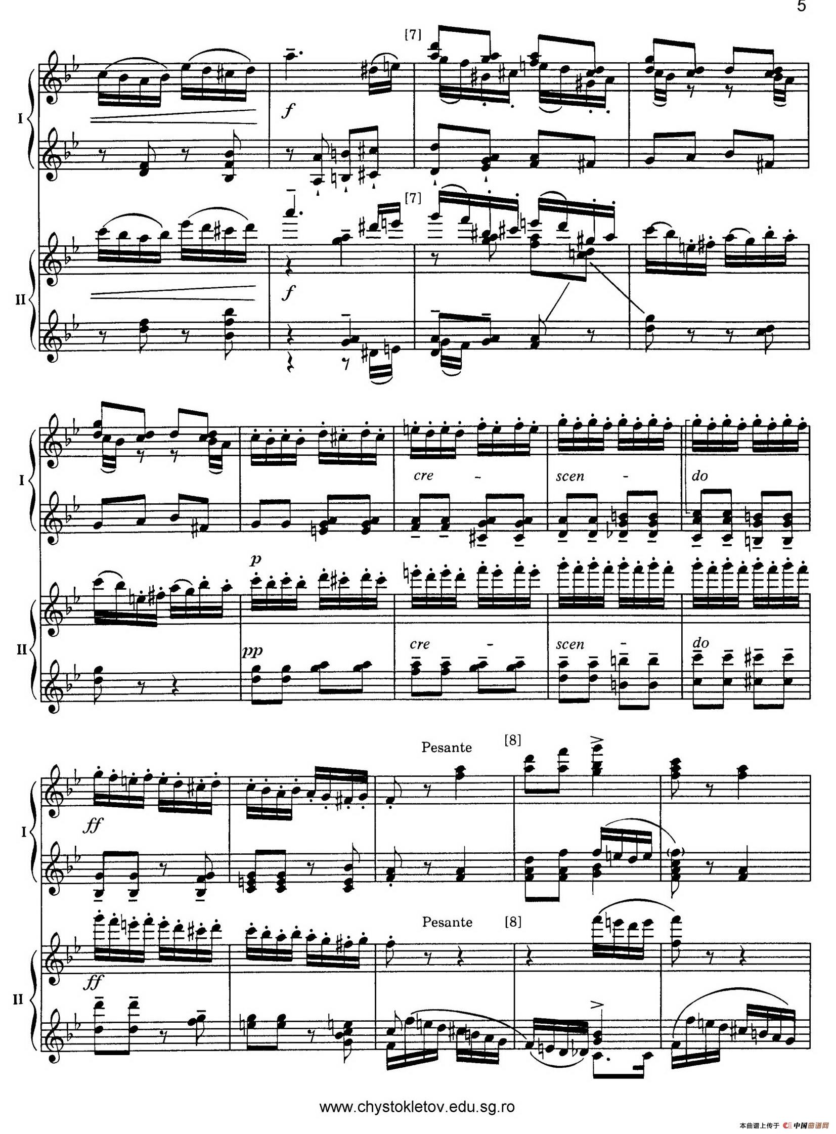 Nutcracker Op.71 芭蕾舞剧《胡桃夹子》(改编双钢琴版·第一部分)(1)_原文件名:005.jpg