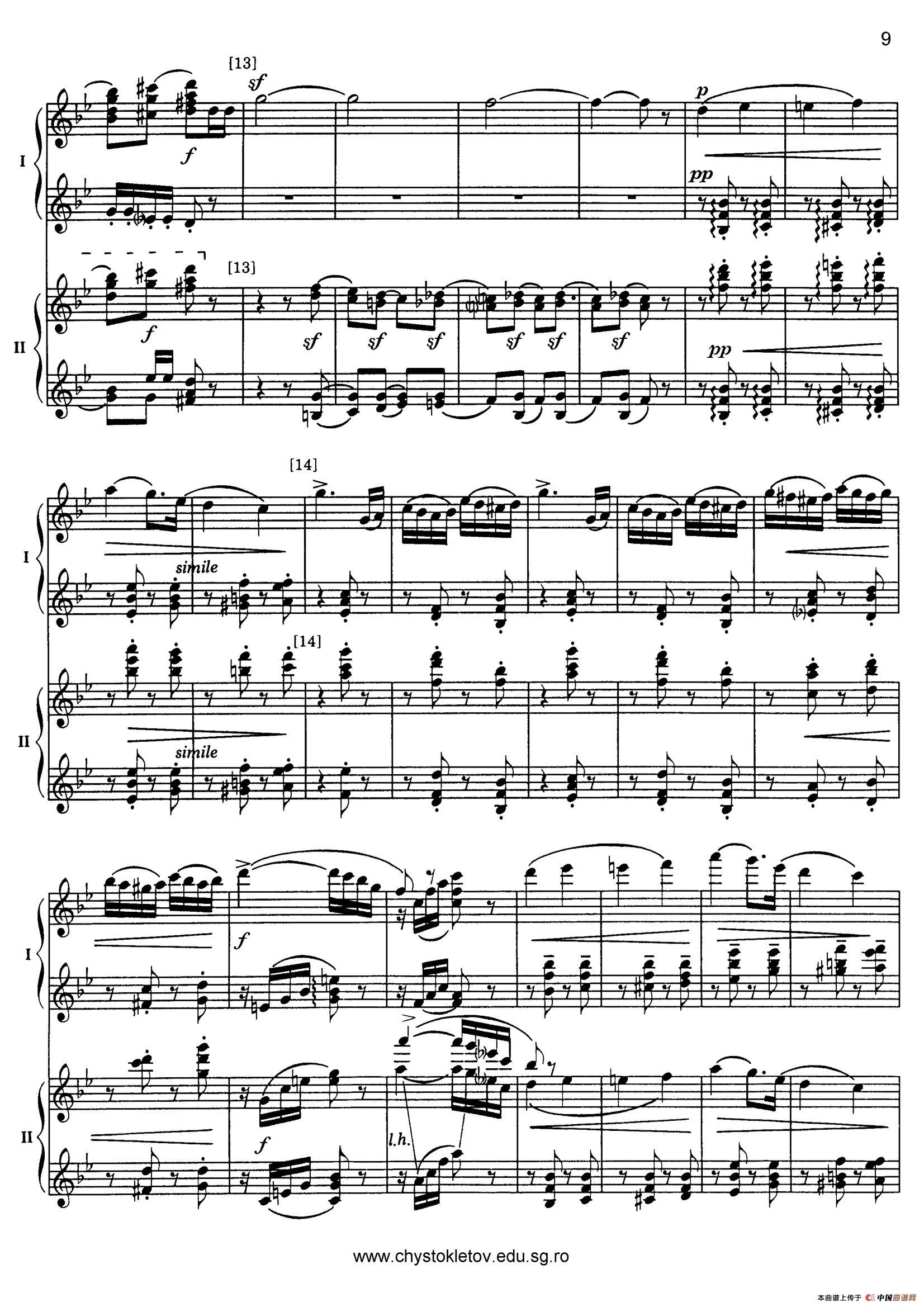 Nutcracker Op.71 芭蕾舞剧《胡桃夹子》(改编双钢琴版·第一部分)(1)_原文件名:009.jpg