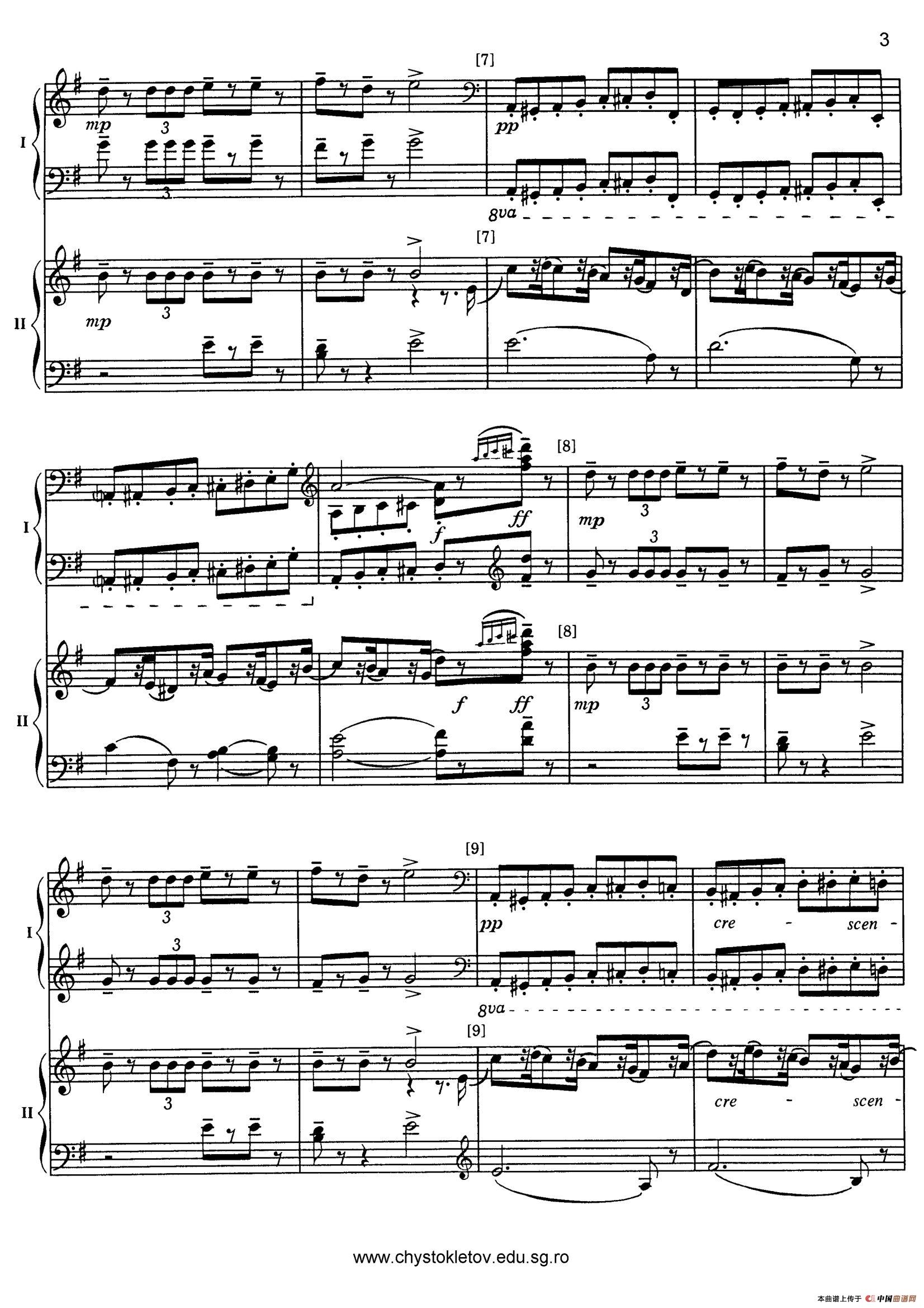 Nutcracker Op.71 芭蕾舞剧《胡桃夹子》(改编双钢琴版·第二部分)(1)_原文件名:014.jpg