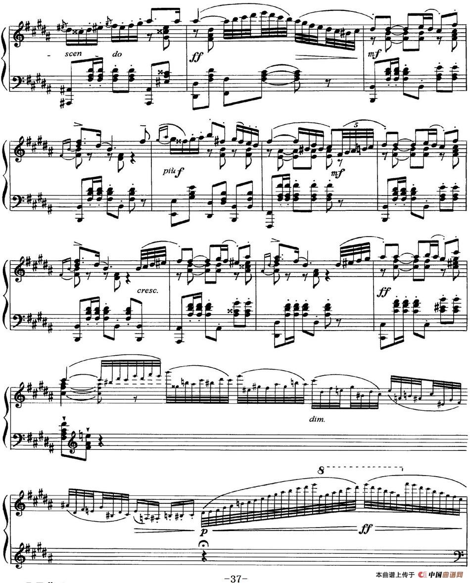 柴可夫斯基18首钢琴小品Op.72(7.Polacca de concert)(1)_原文件名:Tchaikovsky - 18 Pieces Op.72_页面_037.jpg