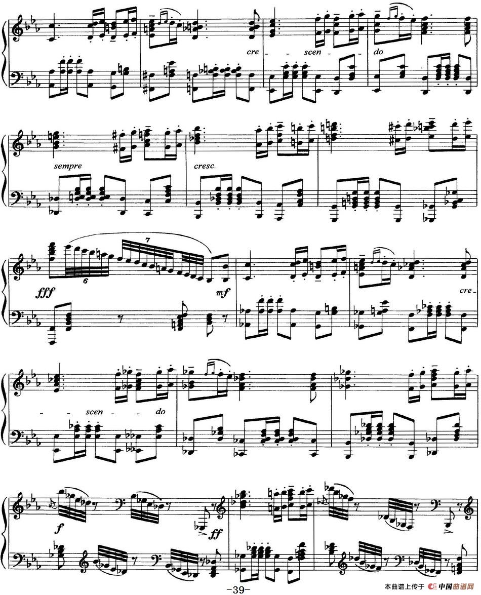 柴可夫斯基18首钢琴小品Op.72(7.Polacca de concert)(1)_原文件名:Tchaikovsky - 18 Pieces Op.72_页面_039.jpg