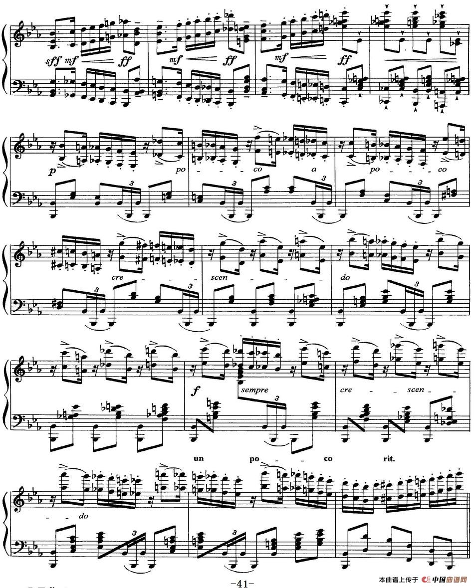 柴可夫斯基18首钢琴小品Op.72(7.Polacca de concert)(1)_原文件名:Tchaikovsky - 18 Pieces Op.72_页面_041.jpg