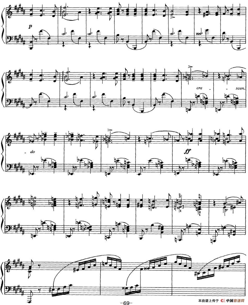 柴可夫斯基18首钢琴小品Op.72(11.Valse bluette)(1)_原文件名:Tchaikovsky - 18 Pieces Op.72_页面_069.jpg