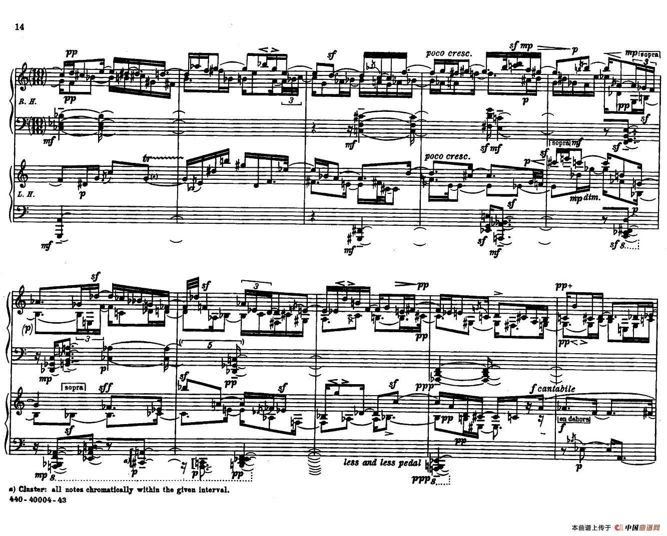 12 Etudes for Piano(博尔科姆12首钢琴练习曲·5)(1)_原文件名:014.jpg