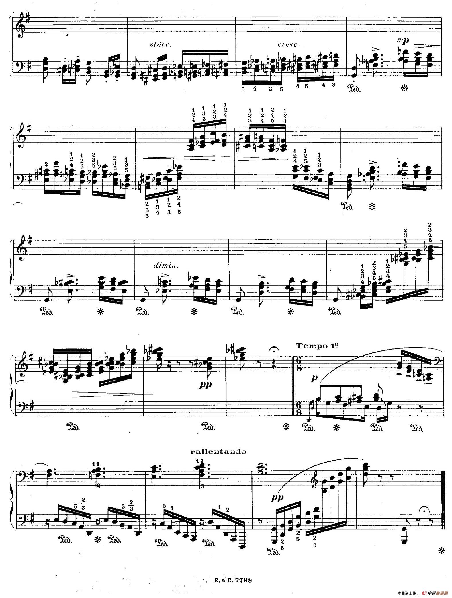 12 Etudes For The Left Hand Op.92 No.5(12首为左手而作的钢琴练习曲)(1)_原文件名:022.jpg