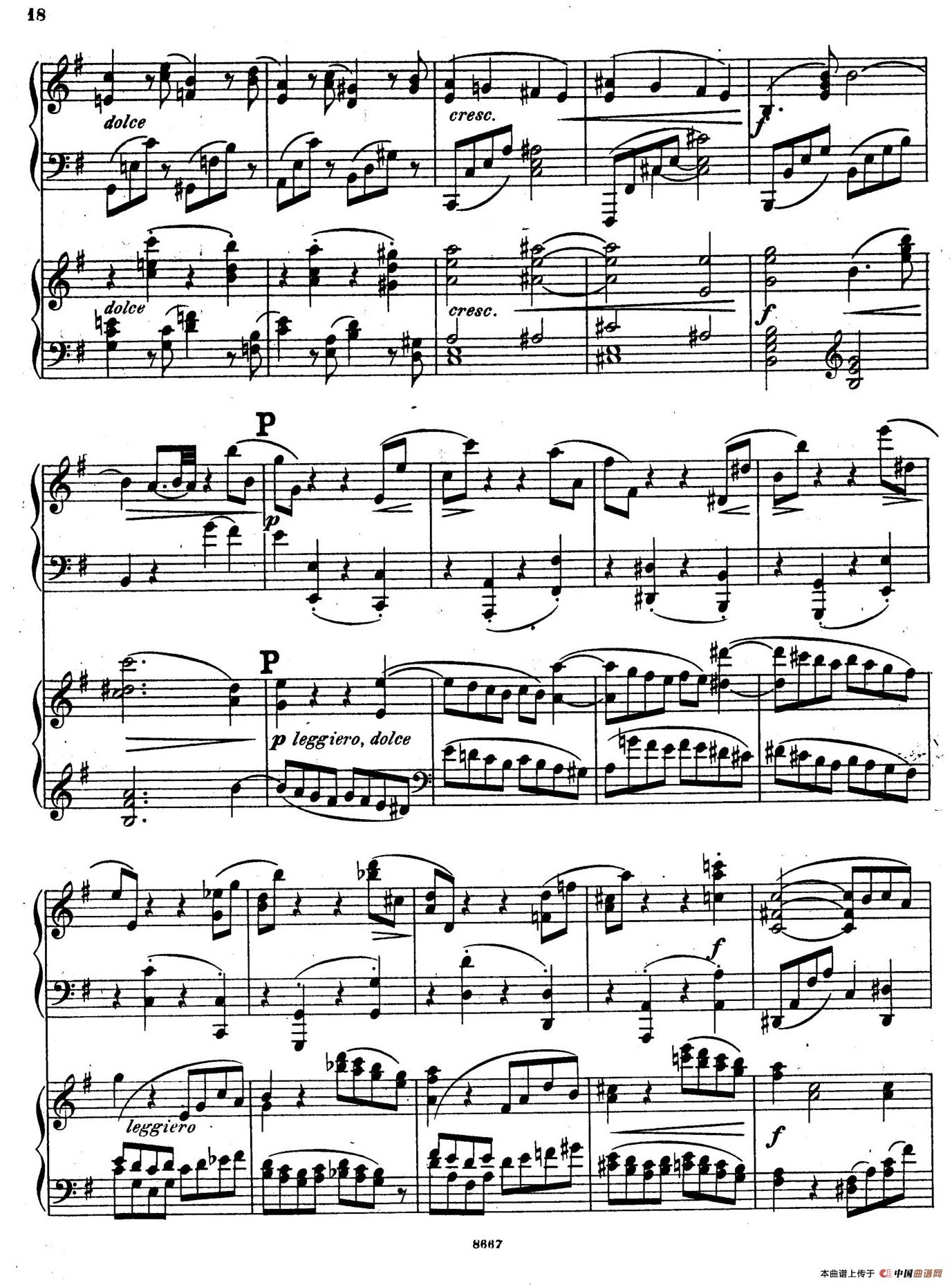 Symphony No.4 in e Minor Op.98(e小调第四交响曲·双钢琴)(1)_原文件名:018.jpg