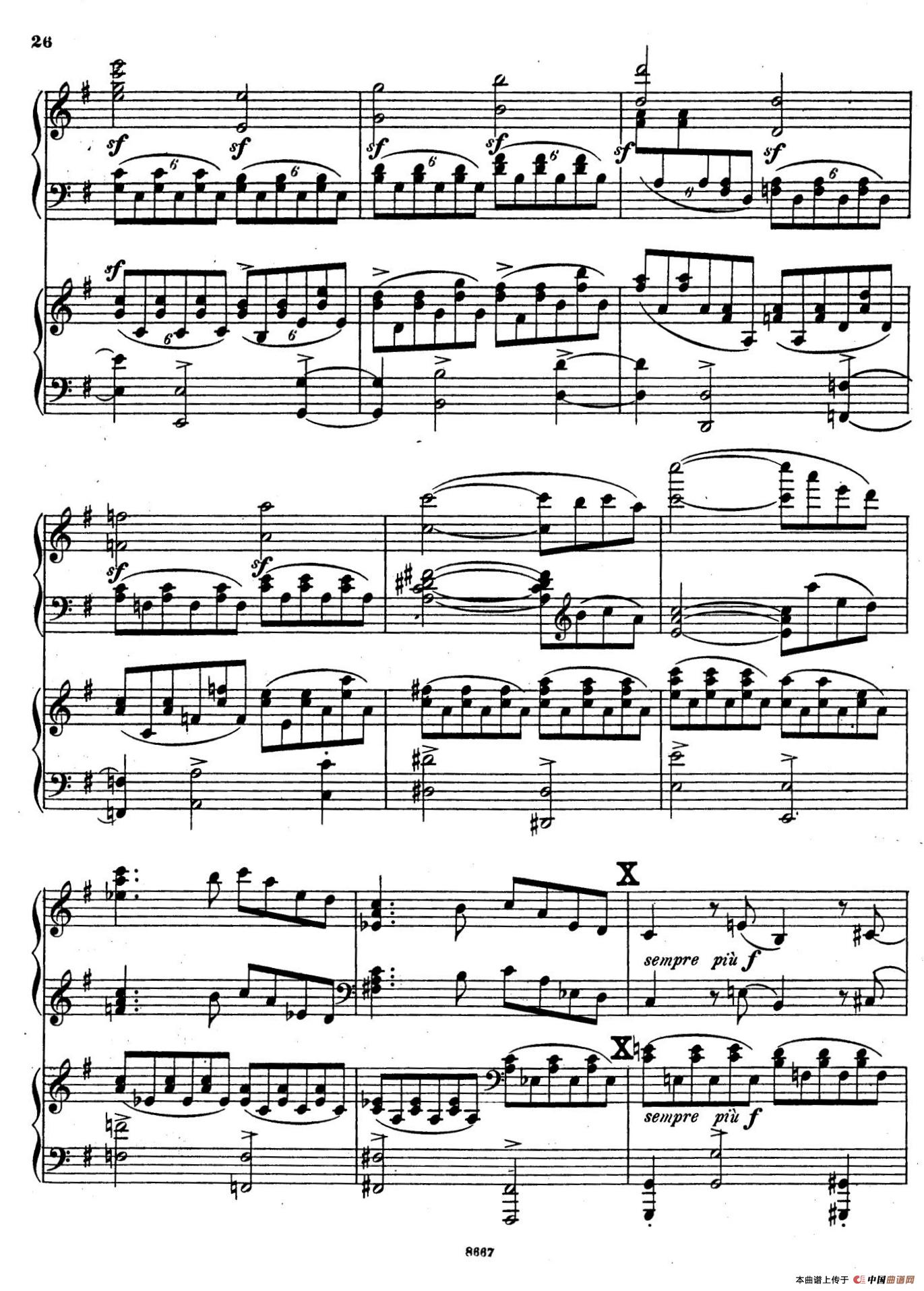 Symphony No.4 in e Minor Op.98(e小调第四交响曲·双钢琴)(1)_原文件名:026.jpg