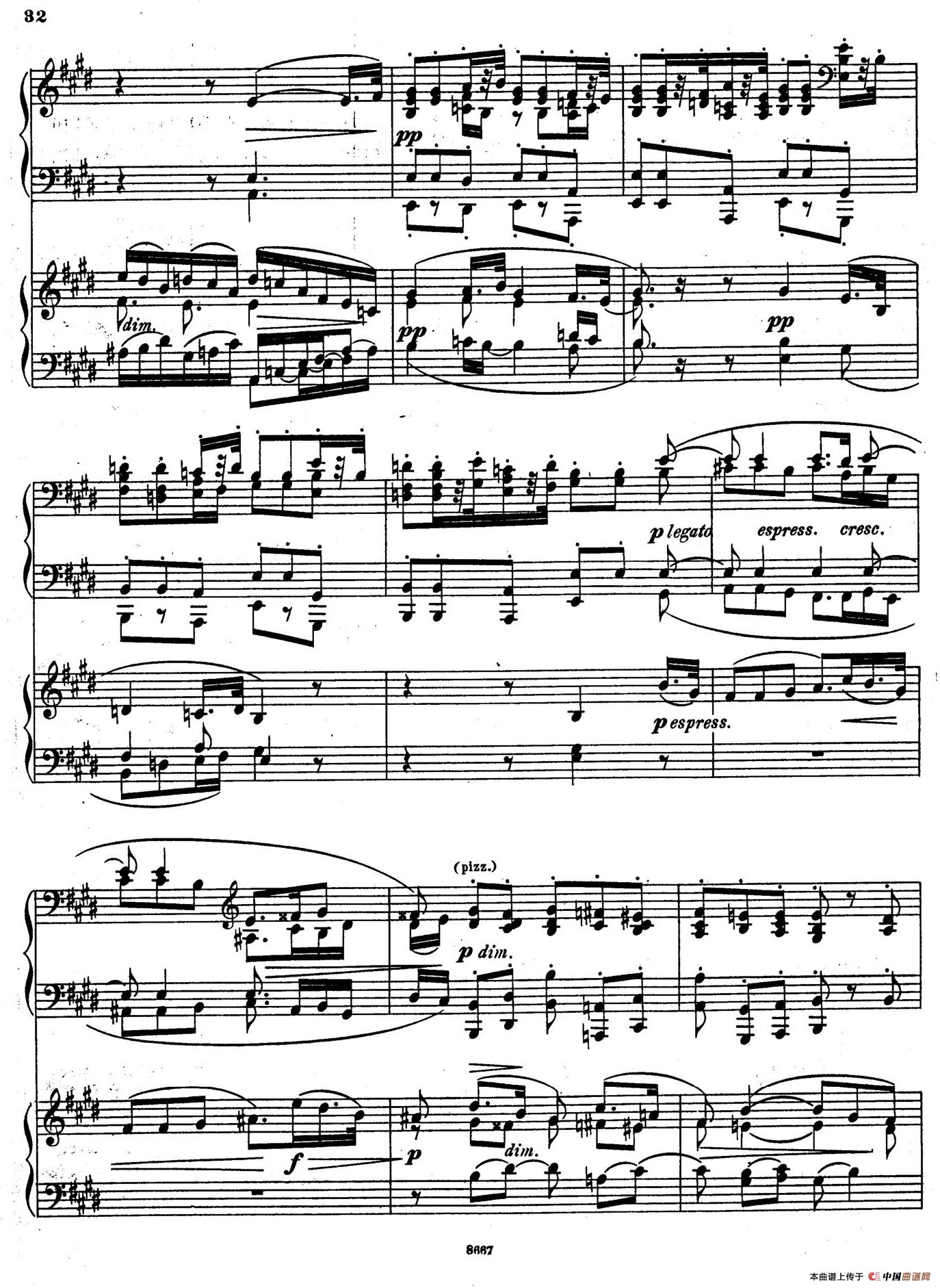 Symphony No.4 in e Minor Op.98(e小调第四交响曲·双钢琴)(1)_原文件名:032.jpg