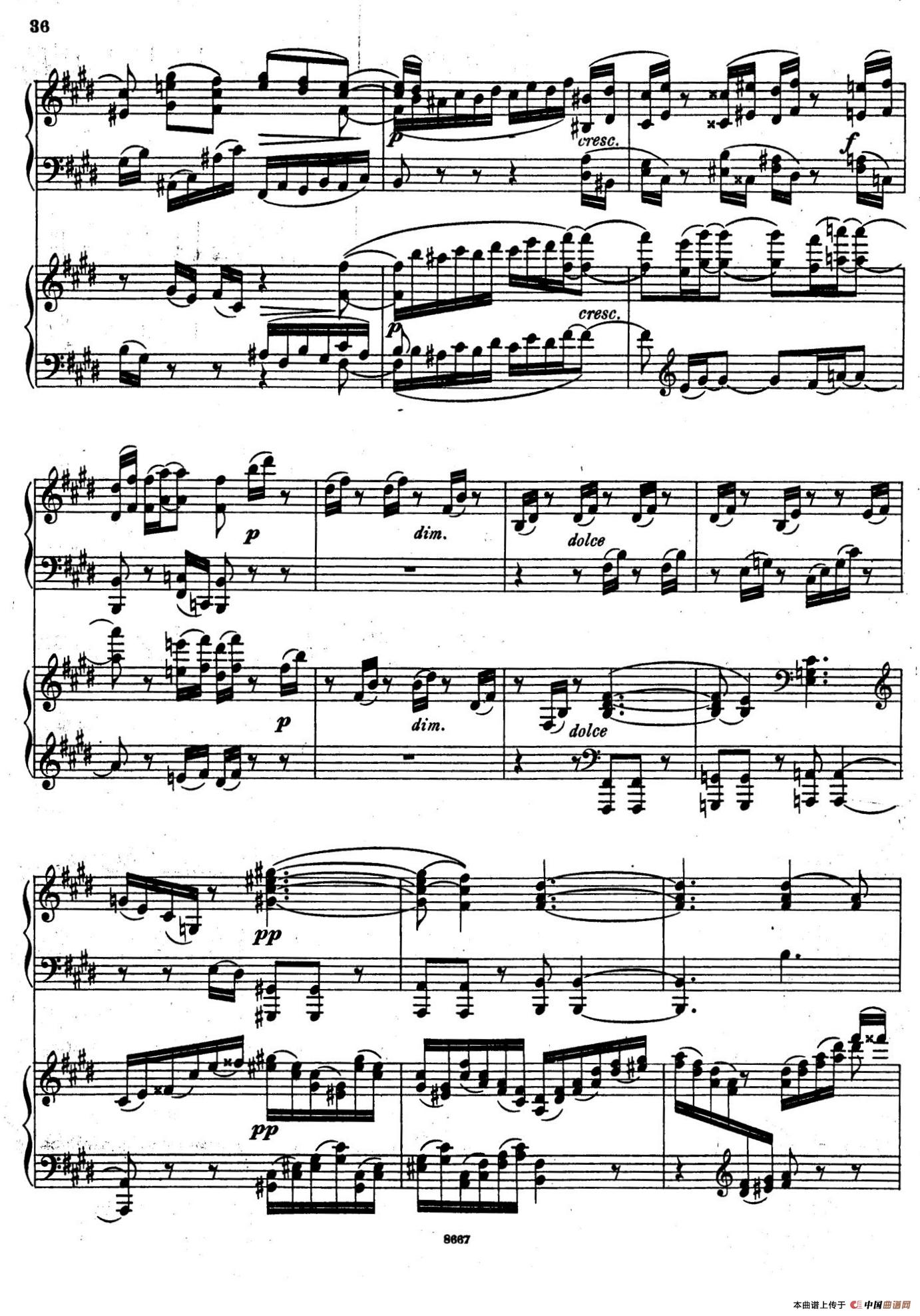 Symphony No.4 in e Minor Op.98(e小调第四交响曲·双钢琴)(1)_原文件名:036.jpg