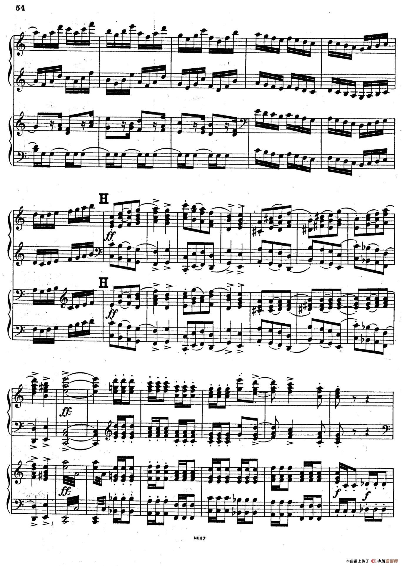 Symphony No.4 in e Minor Op.98(e小调第四交响曲·双钢琴)(1)_原文件名:054.jpg