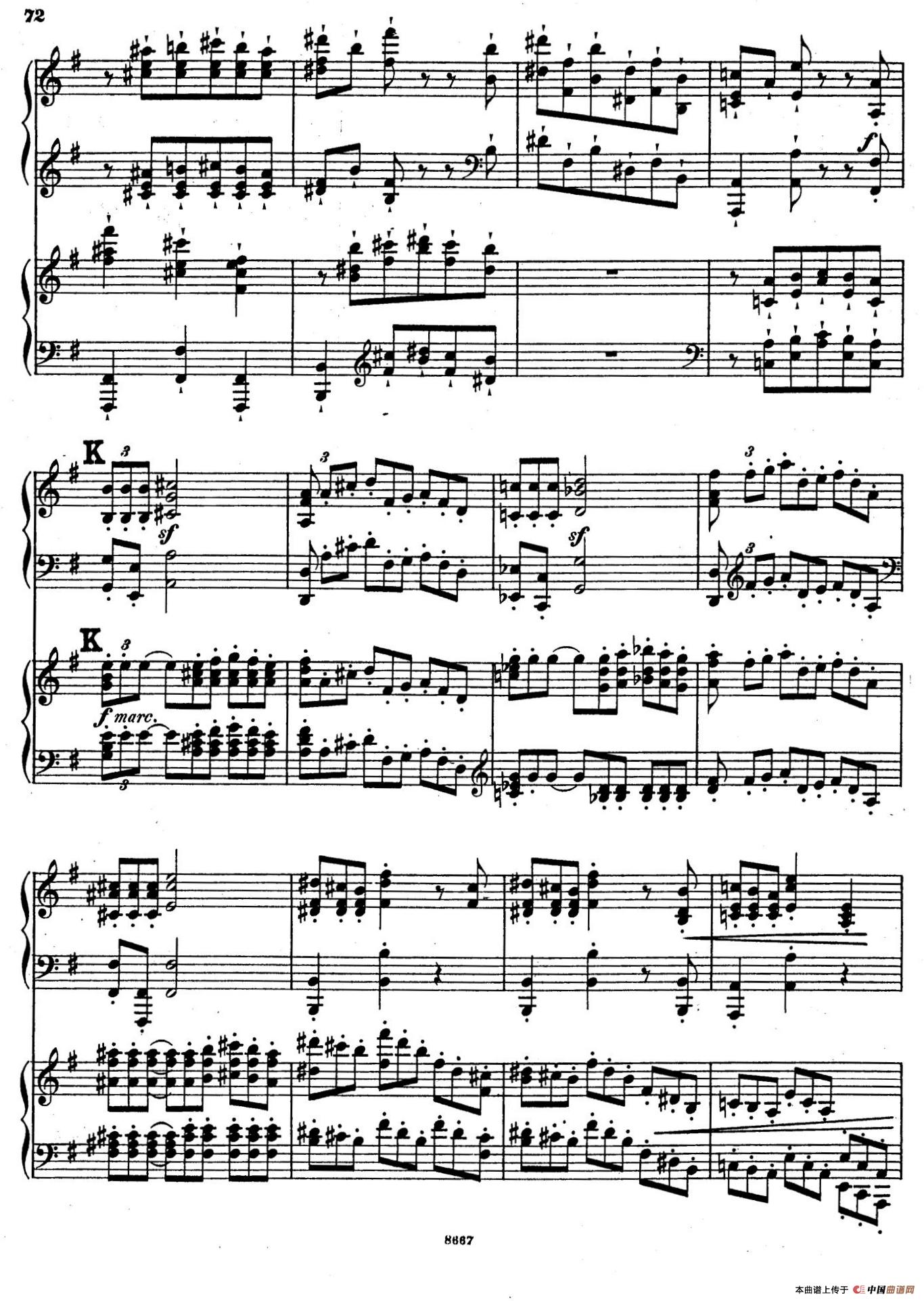 Symphony No.4 in e Minor Op.98(e小调第四交响曲·双钢琴)(1)_原文件名:072.jpg