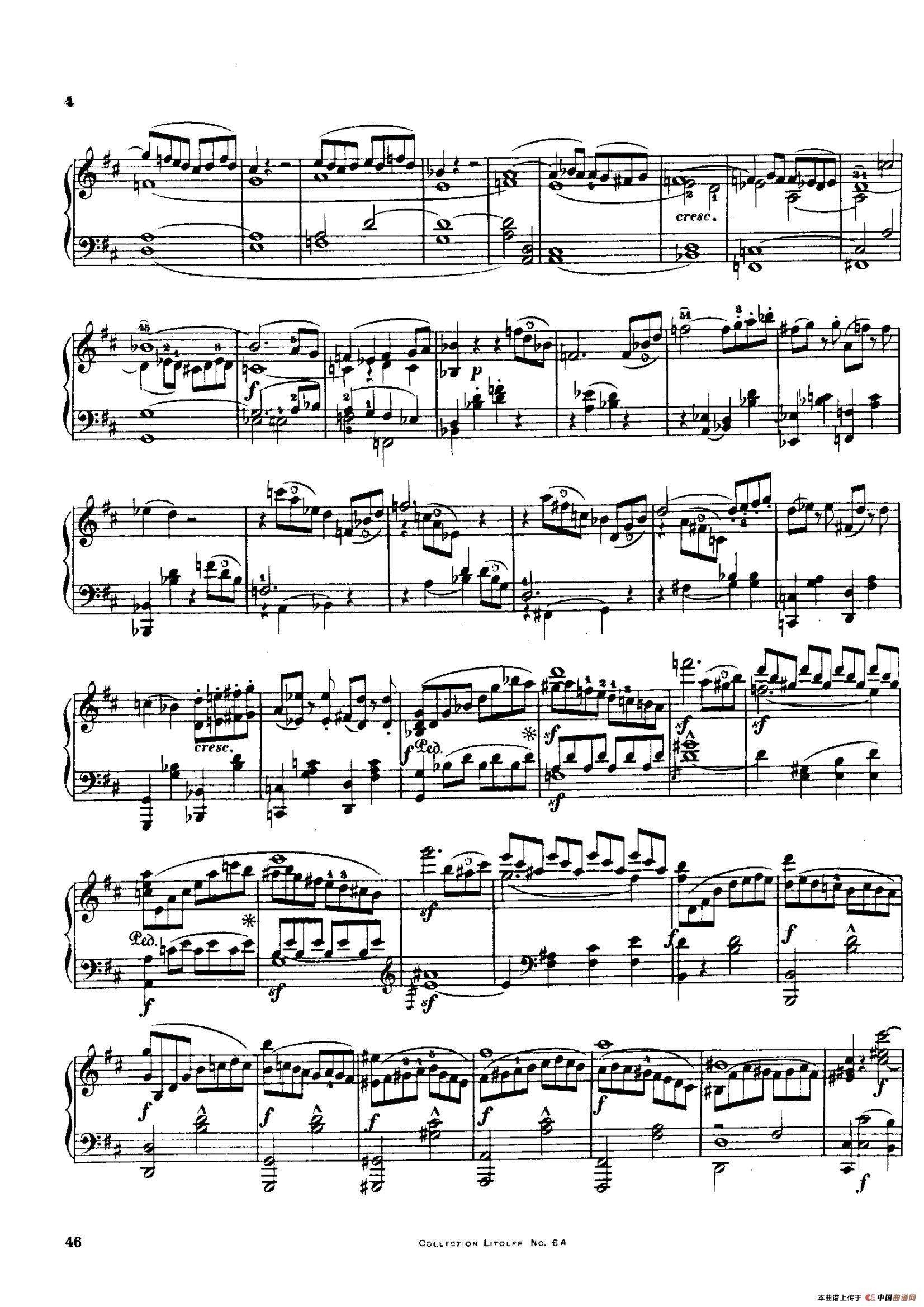 String Quartet No.3 in D Major Op.18-3(D大调第三弦乐四重奏·钢琴独奏版)(1)_原文件名:003.jpg