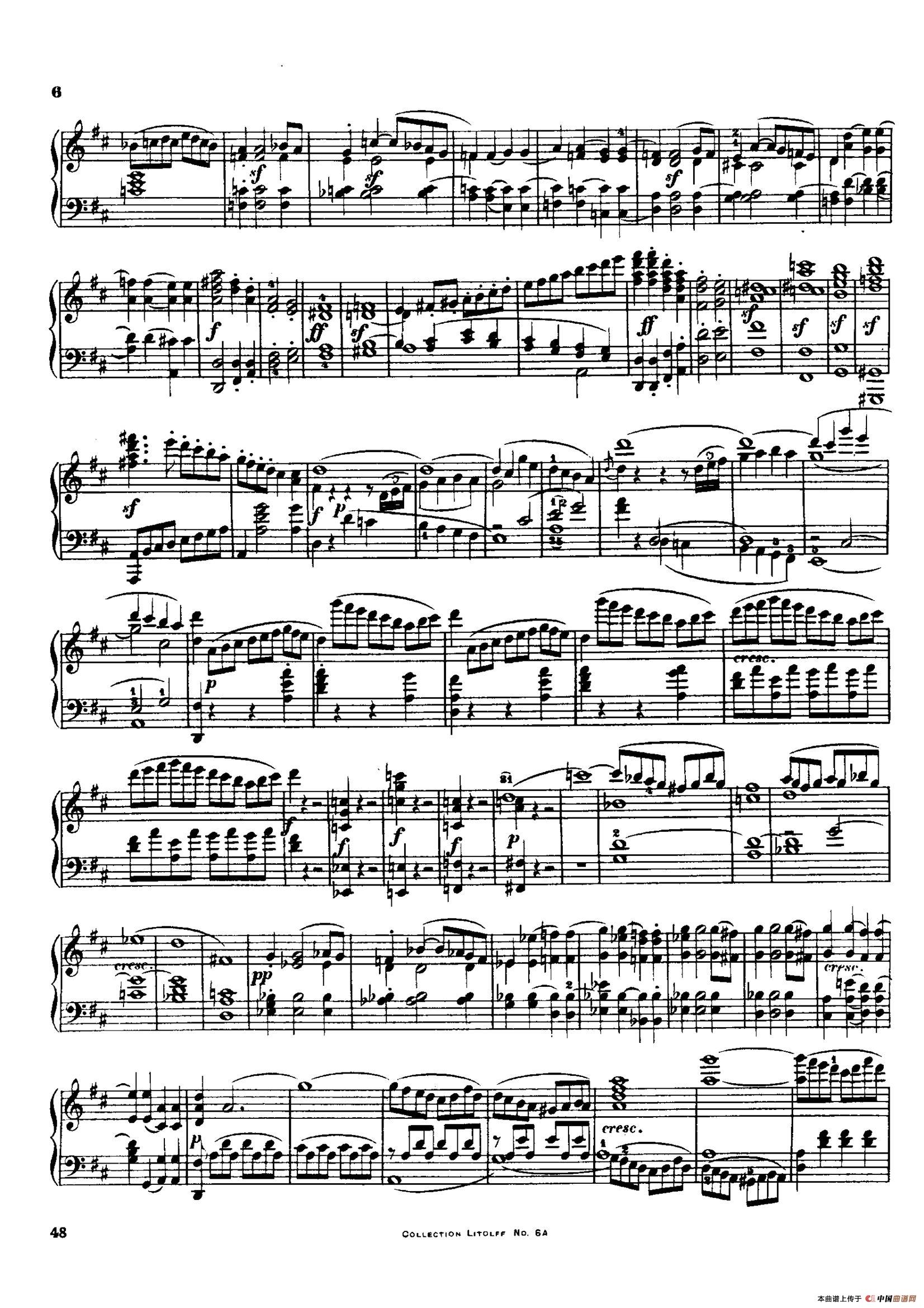 String Quartet No.3 in D Major Op.18-3(D大调第三弦乐四重奏·钢琴独奏版)(1)_原文件名:005.jpg