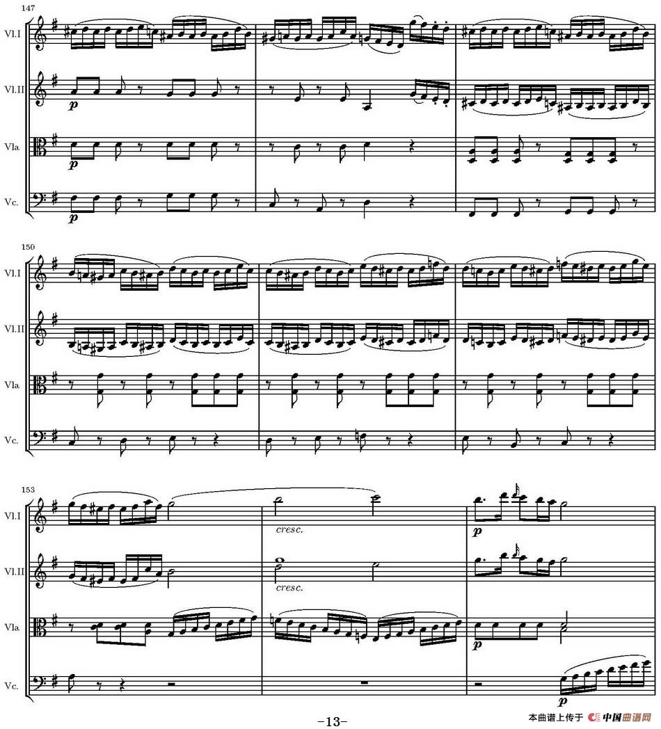 String Quartet KV.387(G大调弦乐四重奏)(1)_原文件名:莫扎特《G大调弦乐四重奏》KV.387_页面_13.jpg