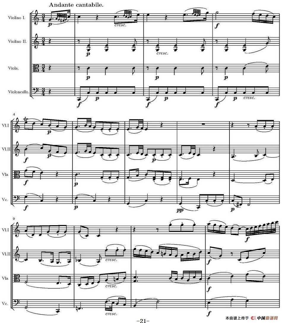 String Quartet KV.387(G大调弦乐四重奏)(1)_原文件名:莫扎特《G大调弦乐四重奏》KV.387_页面_21.jpg