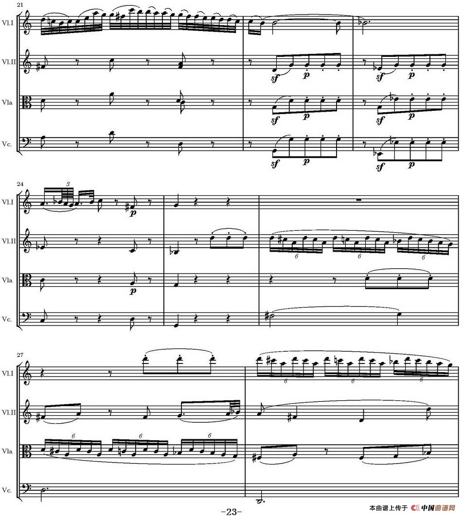 String Quartet KV.387(G大调弦乐四重奏)(1)_原文件名:莫扎特《G大调弦乐四重奏》KV.387_页面_23.jpg