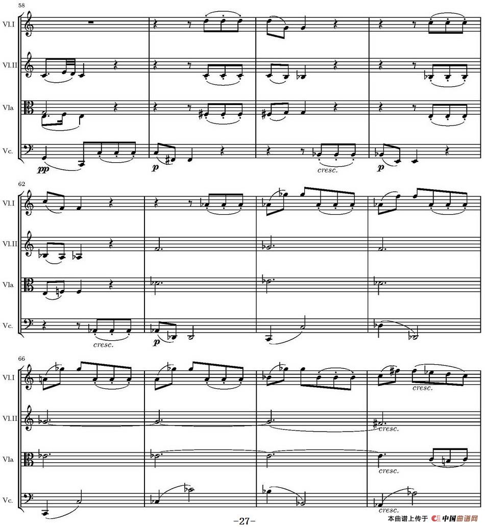 String Quartet KV.387(G大调弦乐四重奏)(1)_原文件名:莫扎特《G大调弦乐四重奏》KV.387_页面_27.jpg