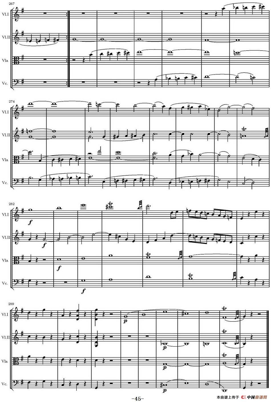 String Quartet KV.387(G大调弦乐四重奏)(1)_原文件名:莫扎特《G大调弦乐四重奏》KV.387_页面_45-.jpg