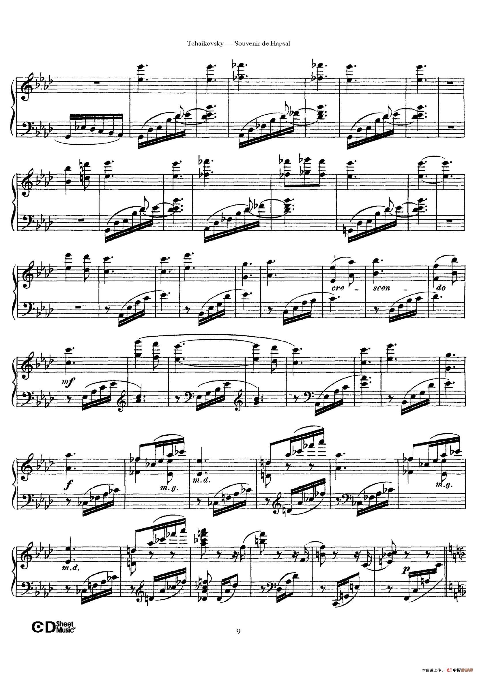 Souvenir de Hapsal Op.2(哈普萨的回忆·2)(1)_原文件名:009.jpg