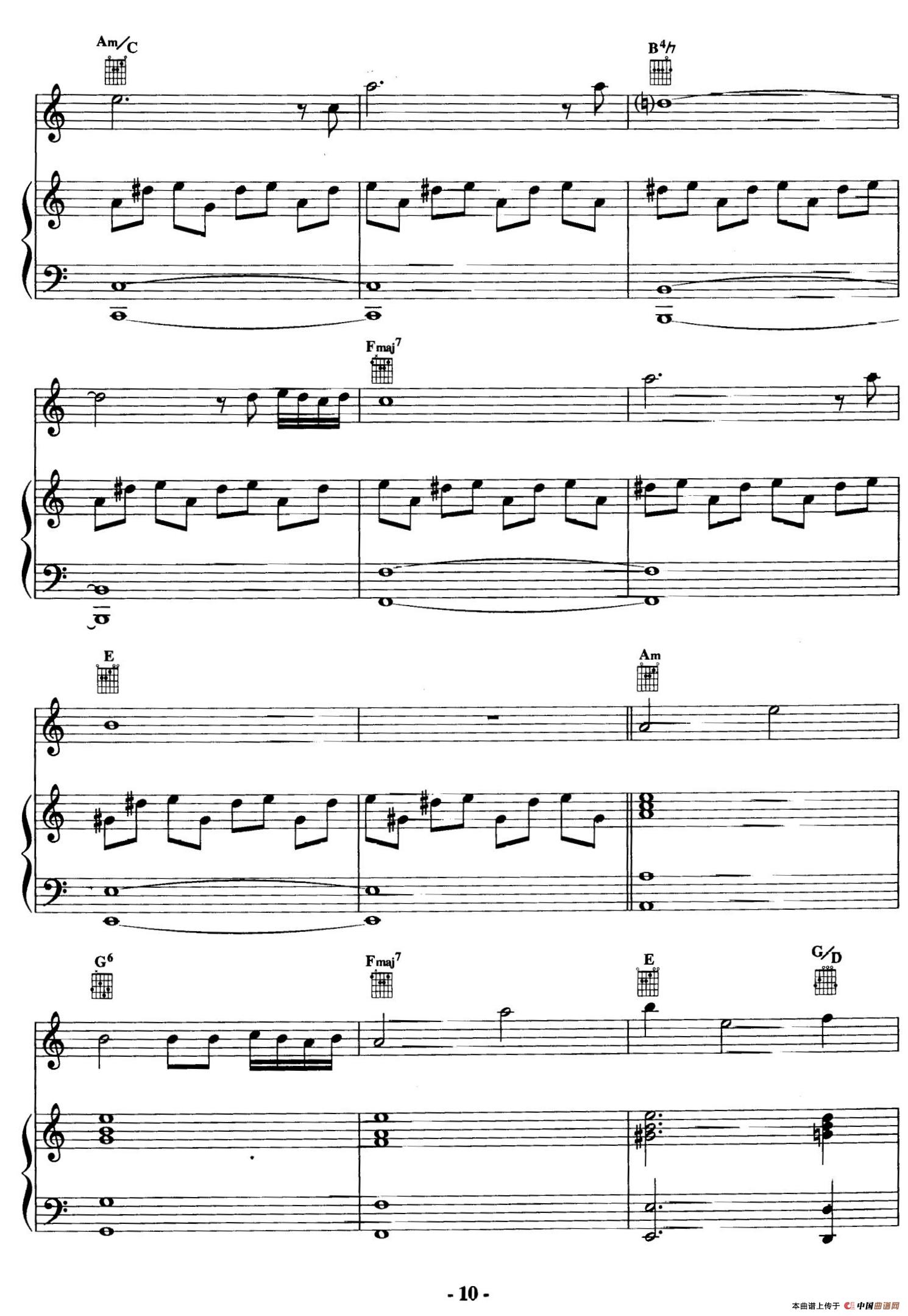 电影配乐大师莫瑞康最佳20首钢琴谱(Best of Ennio Morricone·2)(1)_原文件名:009.jpg