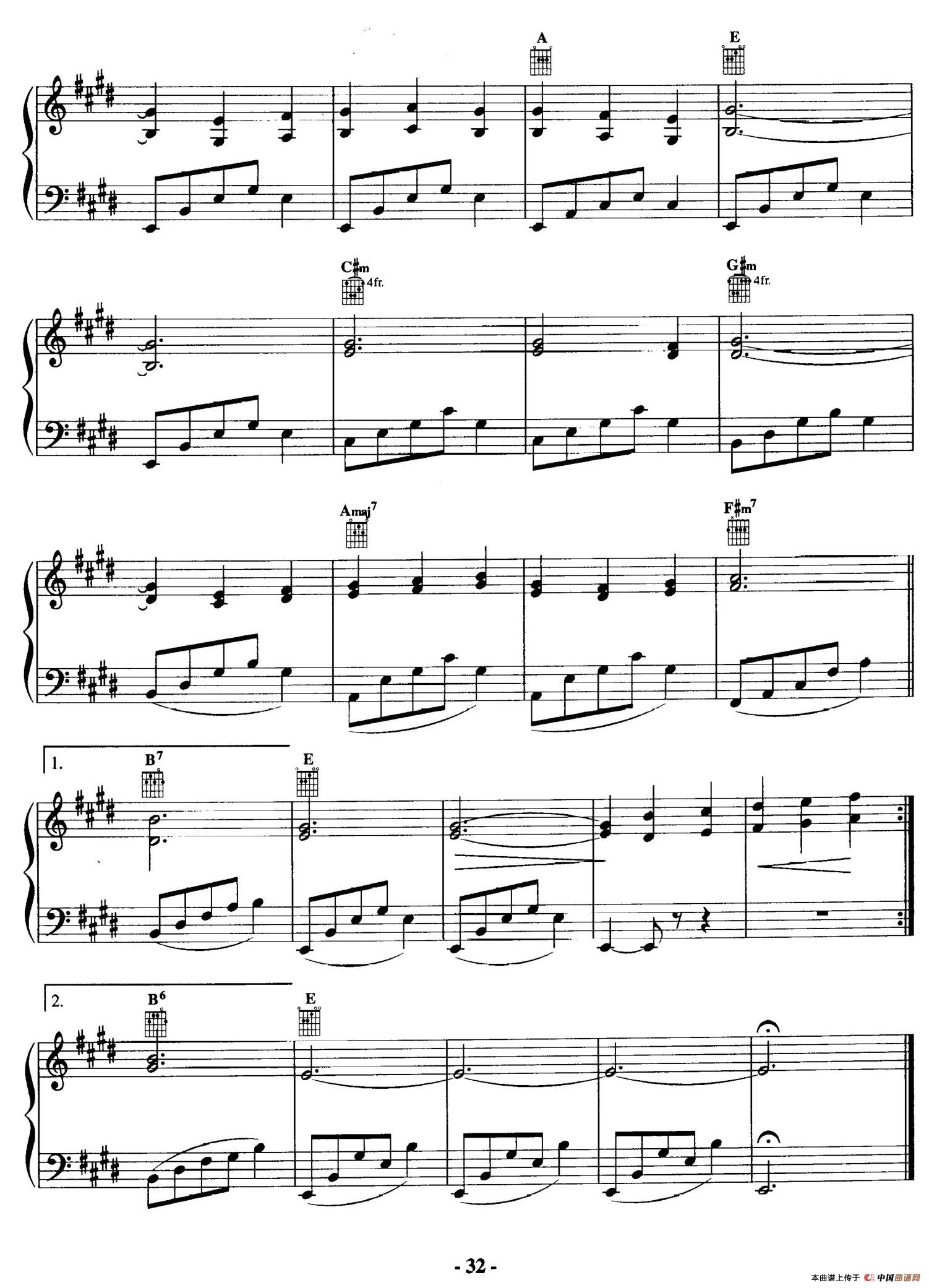 电影配乐大师莫瑞康最佳20首钢琴谱(Best of Ennio Morricone·9)(1)_原文件名:031.jpg