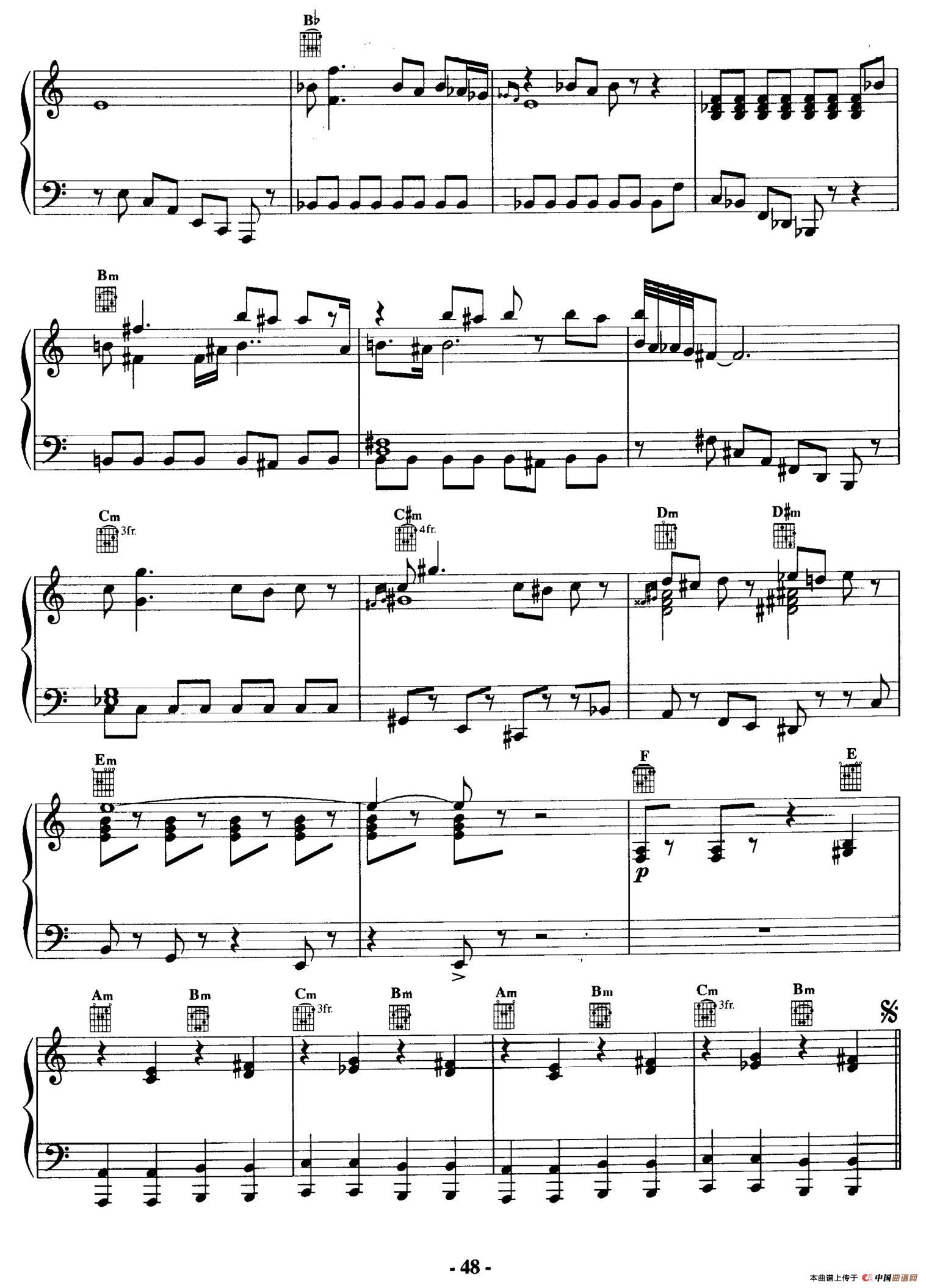 电影配乐大师莫瑞康最佳20首钢琴谱(Best of Ennio Morricone·14)(1)_原文件名:047.jpg