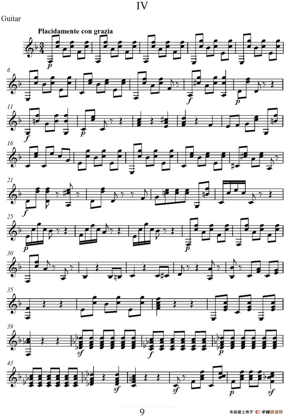 帕格尼尼六首《小提琴和吉他二重奏》 (M.S.110)(吉他分谱)(1)_原文件名:帕格尼尼六首《小提琴和吉他二重奏》 (M.S. 110)_页面_32.jpg