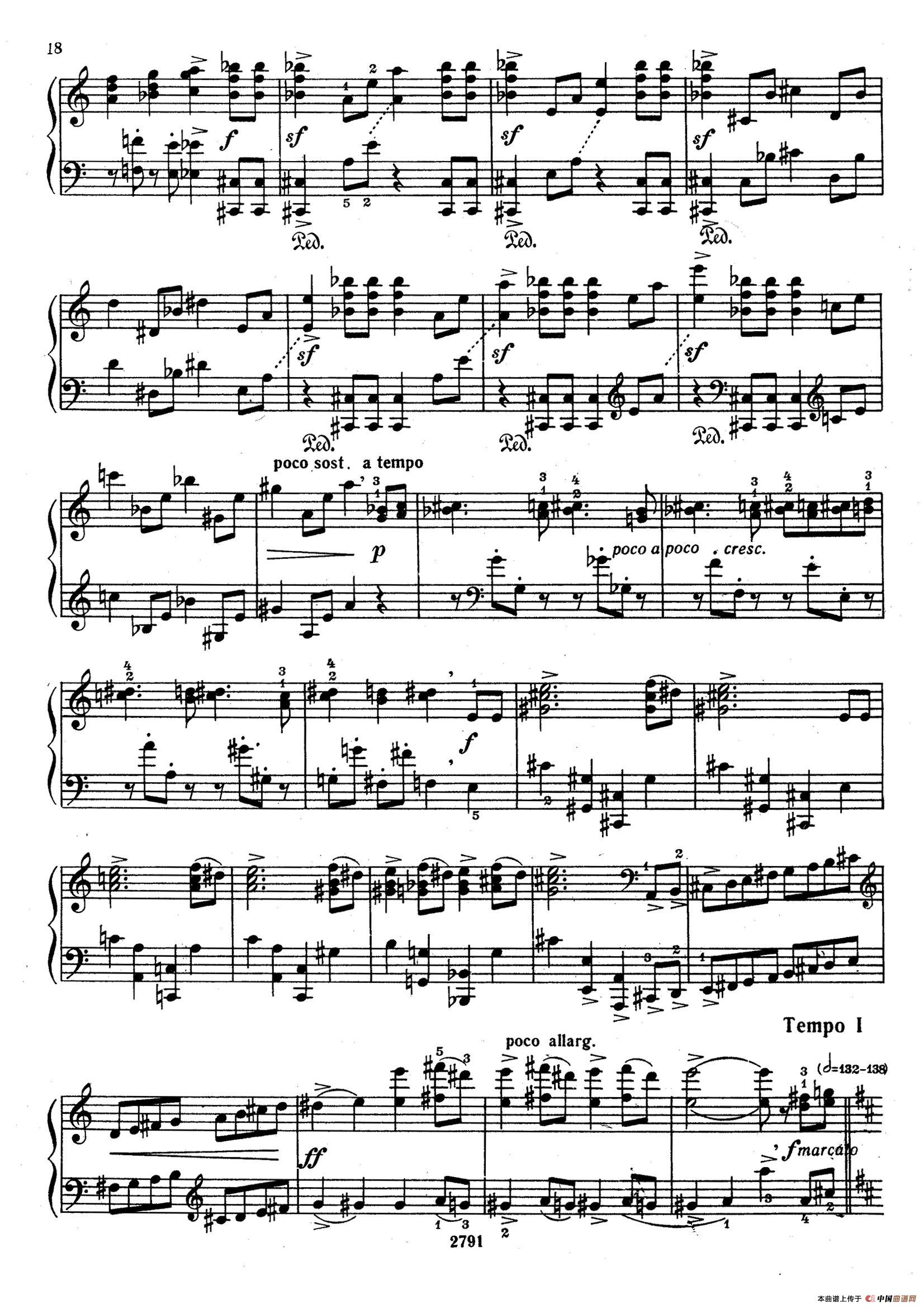 Piano Concerto No.3 in D major, Youth Op.50 - 2 pianos(D大调第三钢琴协奏曲“为青少年而作”Op.50·双钢琴)(1)_原文件名:017.jpg