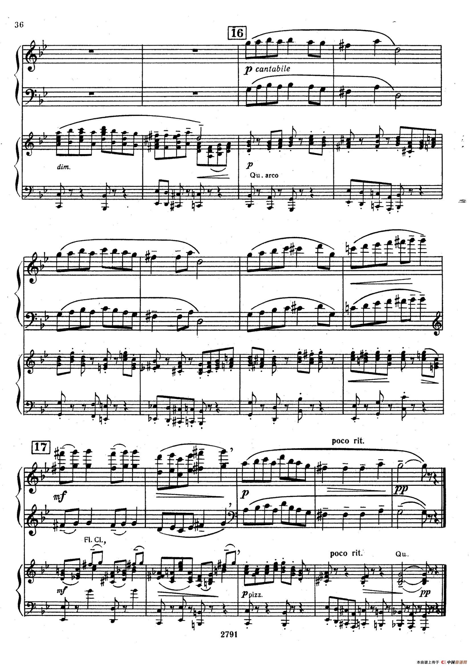 Piano Concerto No.3 in D major, Youth Op.50 - 2 pianos(D大调第三钢琴协奏曲“为青少年而作”Op.50·双钢琴)(1)_原文件名:035.jpg