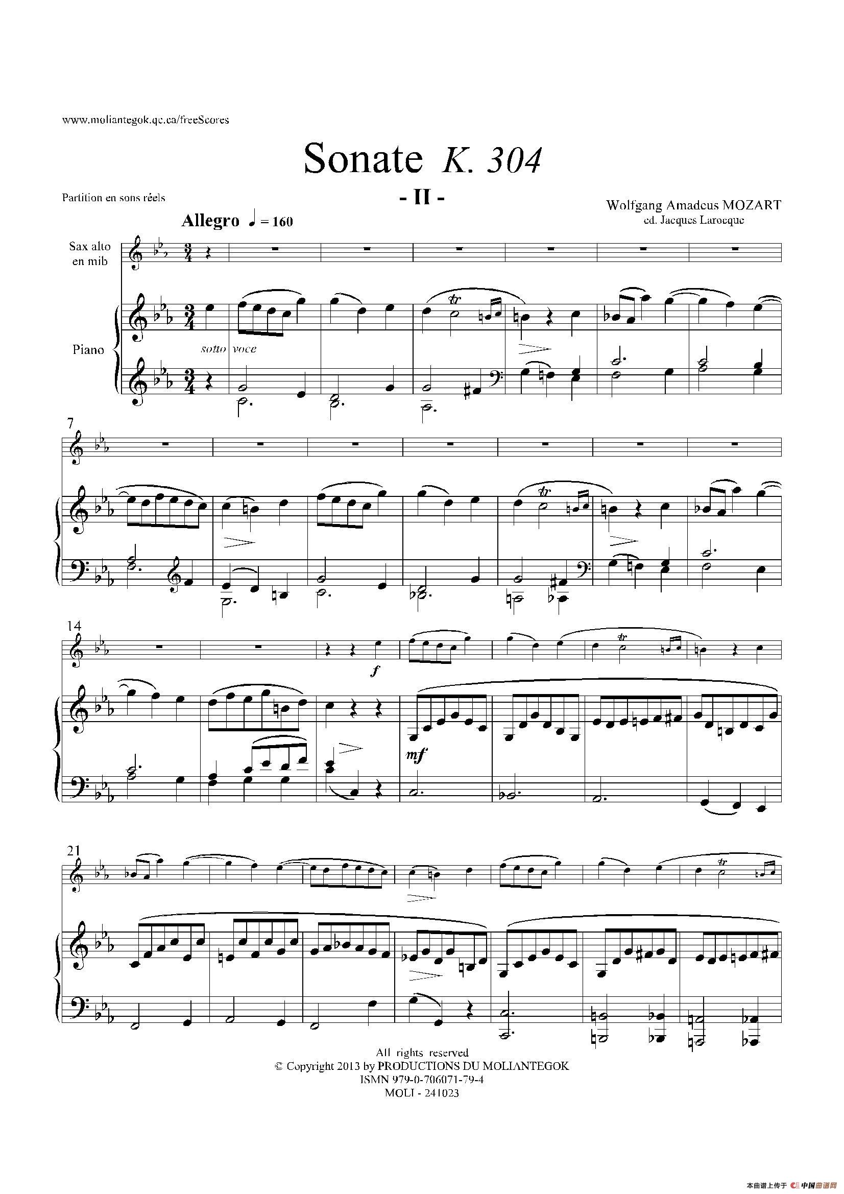 奏鸣曲 Op.304(中音萨克斯+钢琴伴奏)(1)_原文件名:011.jpg