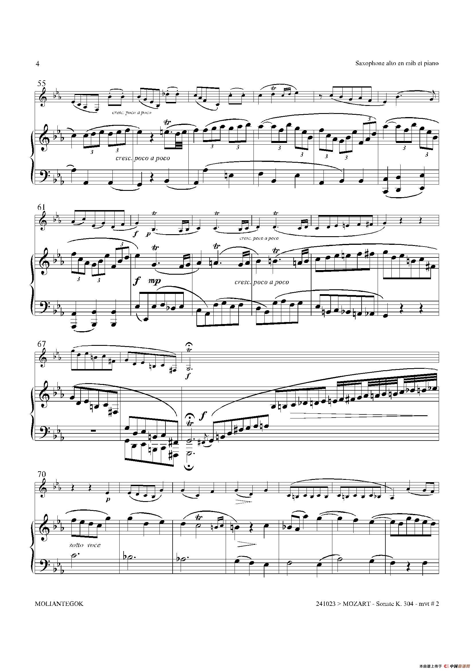 奏鸣曲 Op.304(中音萨克斯+钢琴伴奏)(1)_原文件名:013.jpg