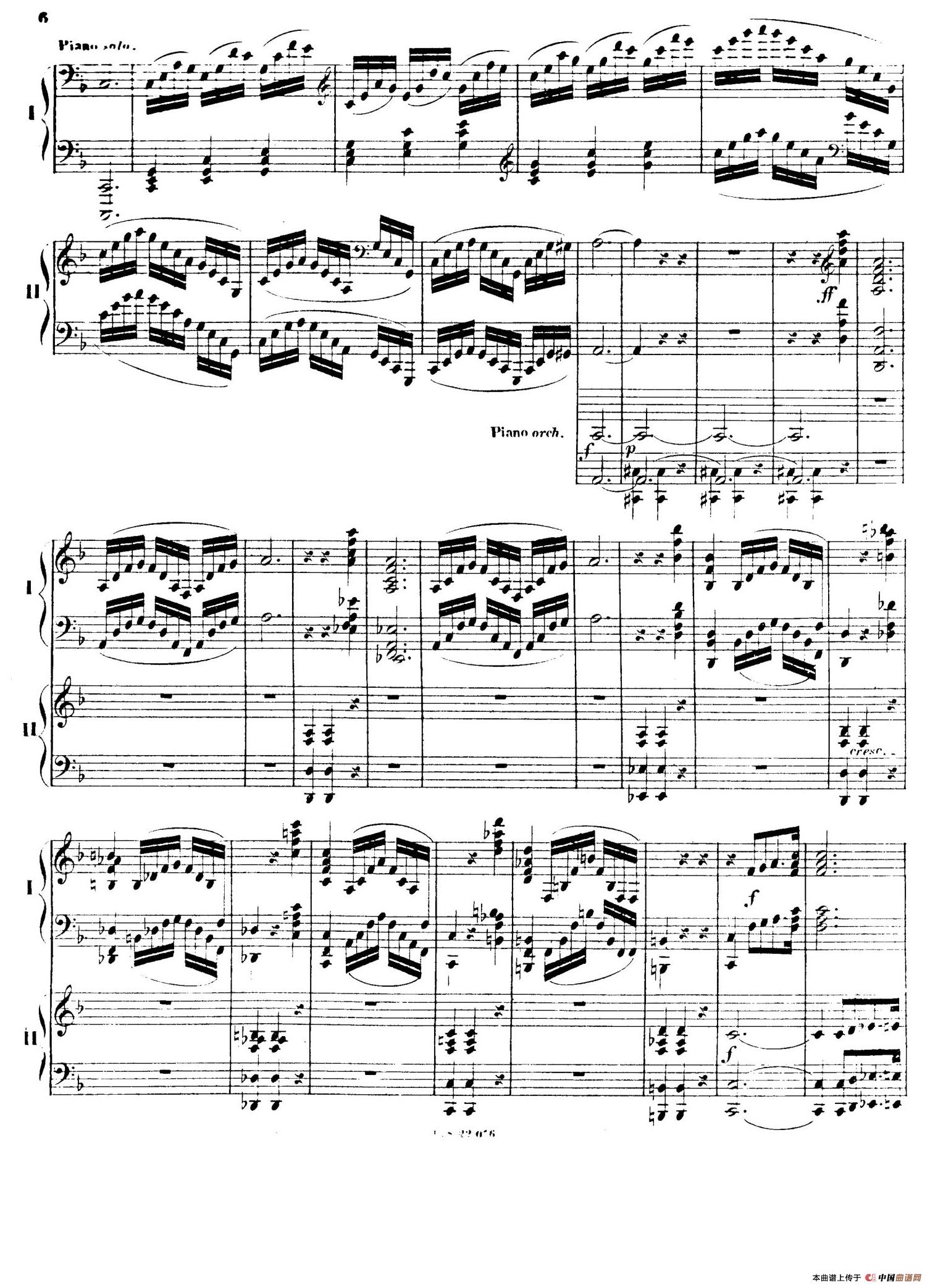 Piano Concerto No.2 in F Major Op.35(F大调第二钢琴协奏曲·Ⅰ·双钢琴)(1)_原文件名:006.jpg