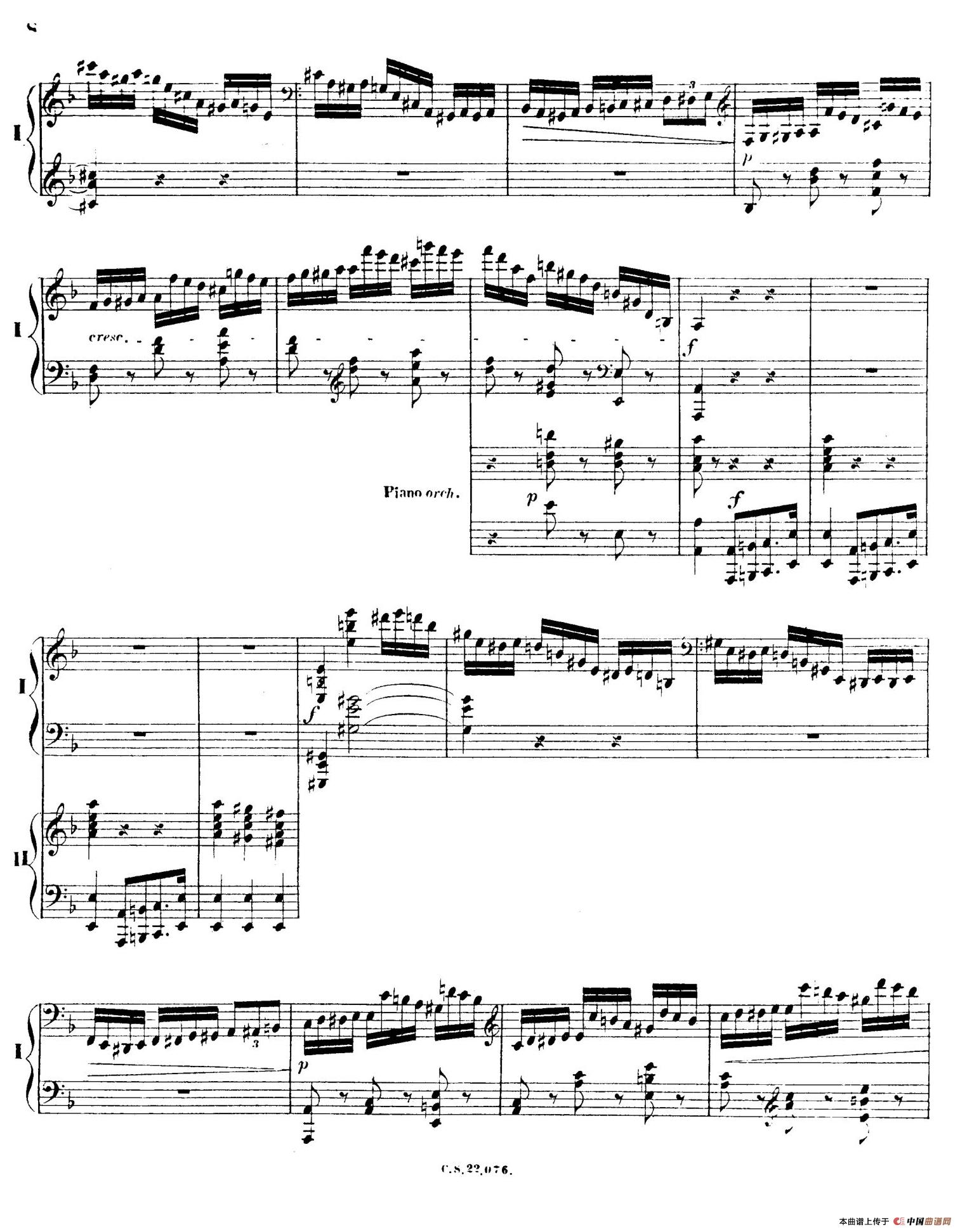 Piano Concerto No.2 in F Major Op.35(F大调第二钢琴协奏曲·Ⅰ·双钢琴)(1)_原文件名:008.jpg