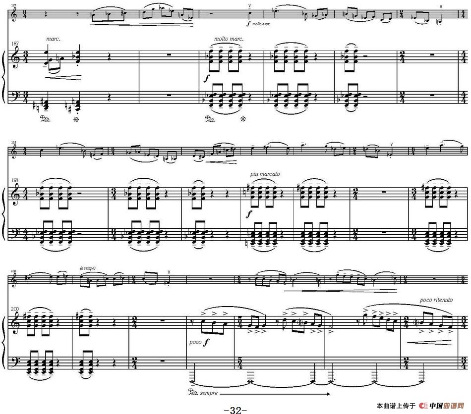 Sonata Poema aenigmaticum(小提琴+钢琴伴奏、4th movement)(1)_原文件名:Sonata Poema aenigmaticum(小提琴+钢琴伴奏)Ola Gjeilo_页面_34.jpg