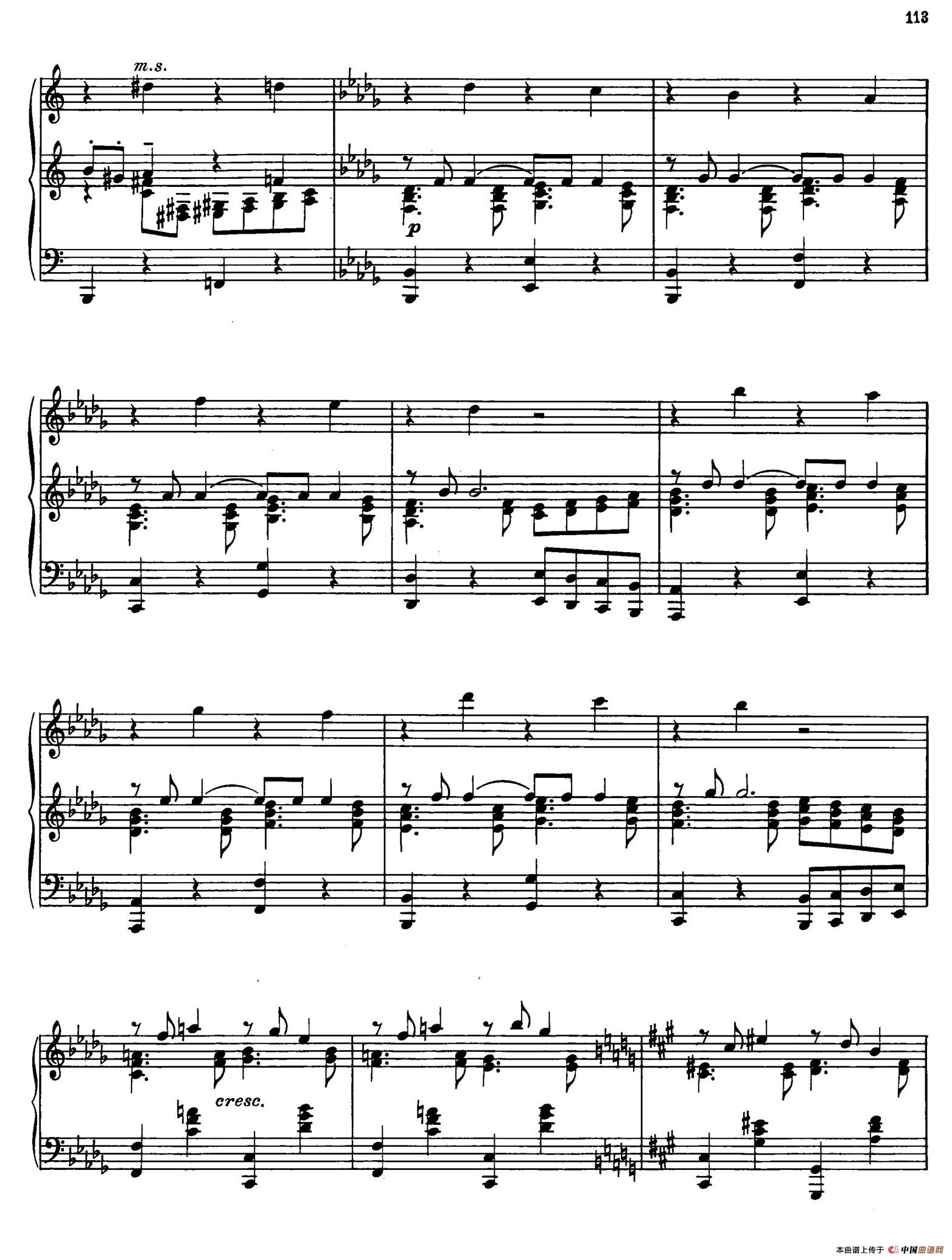 Prokofiev - Ten Pieces Op.12(普罗科菲耶夫-10首小品·8)(1)_原文件名:032.jpg