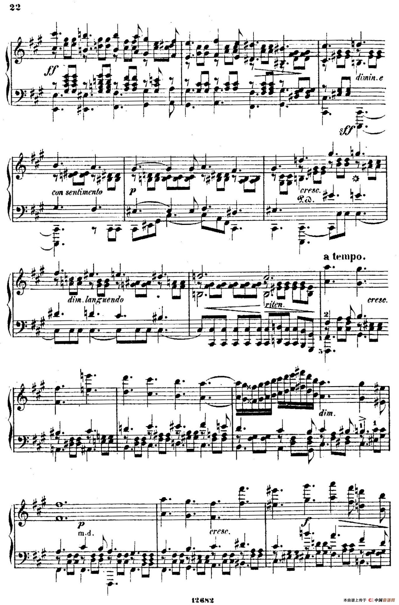 Douze Etudes de Salon Op.5(12首沙龙练习曲·5)(1)_原文件名:022.jpg