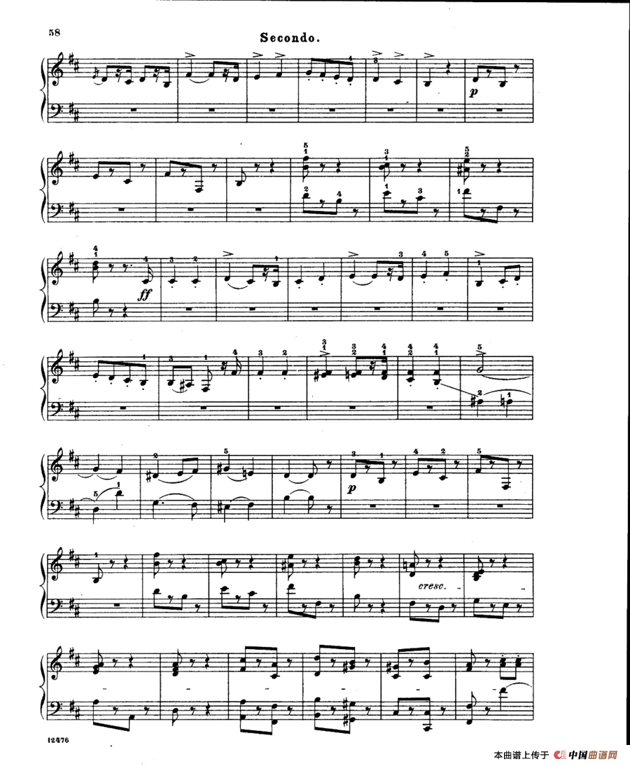 L'Arlesienne Suite No·2(阿莱城姑娘·第二组曲·四手联弹)(1)_原文件名:L'Arlesienne Suite No·229.png