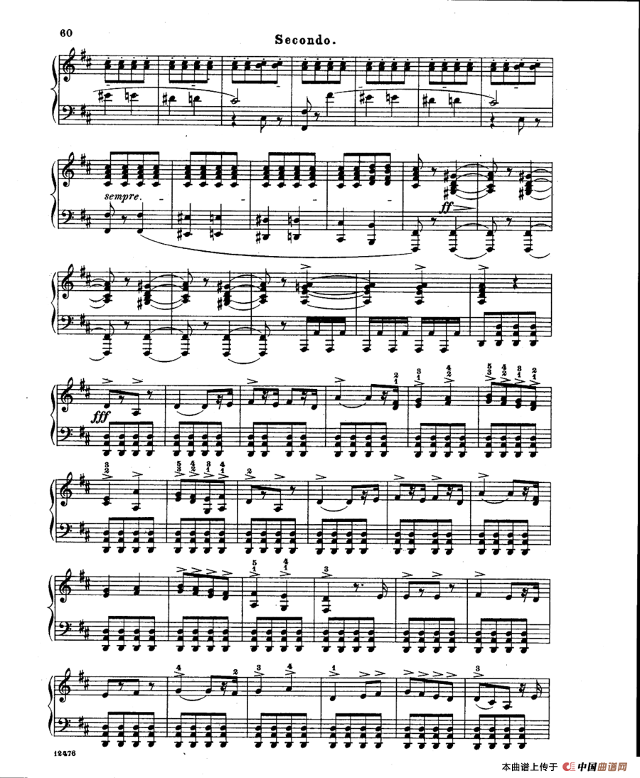 L'Arlesienne Suite No·2(阿莱城姑娘·第二组曲·四手联弹)(1)_原文件名:L'Arlesienne Suite No·231.png