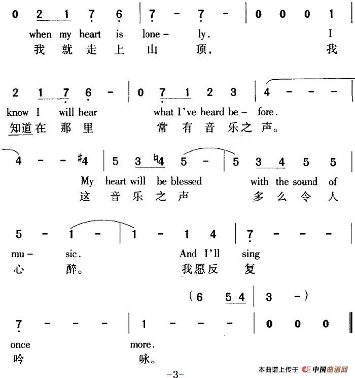 The Sound Of Music 音乐之声(中外文对照)(1)_原文件名:The Sound Of Music 音乐之声(中外文对照)O.哈默斯坦词 R.罗杰斯曲 邓映易译配3.jpg