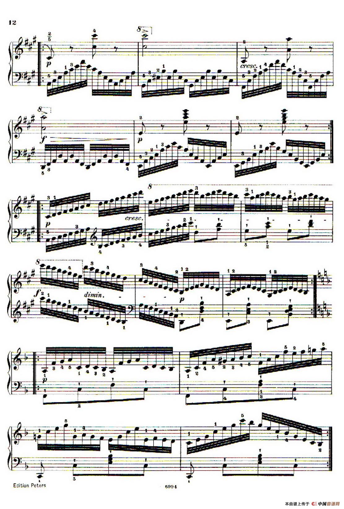 School of the Virtuoso Op.365(60首钢琴高级练习曲·4)(1)_原文件名:011.jpg